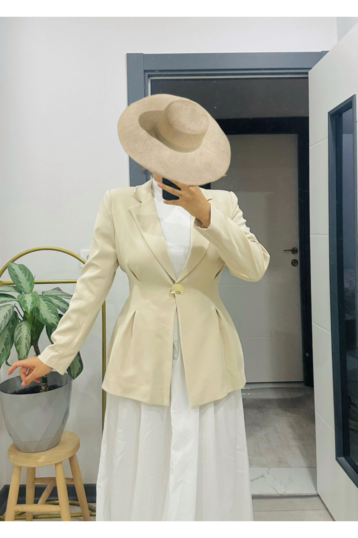 efruza moda Premium Pensli Massi Model Ceket