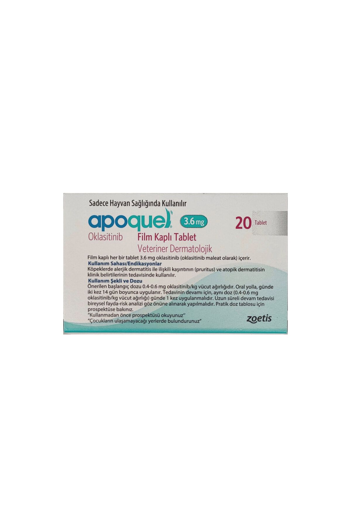 BesteVet Apoquel 3.6 Mg (20 TABLET) STT:2026