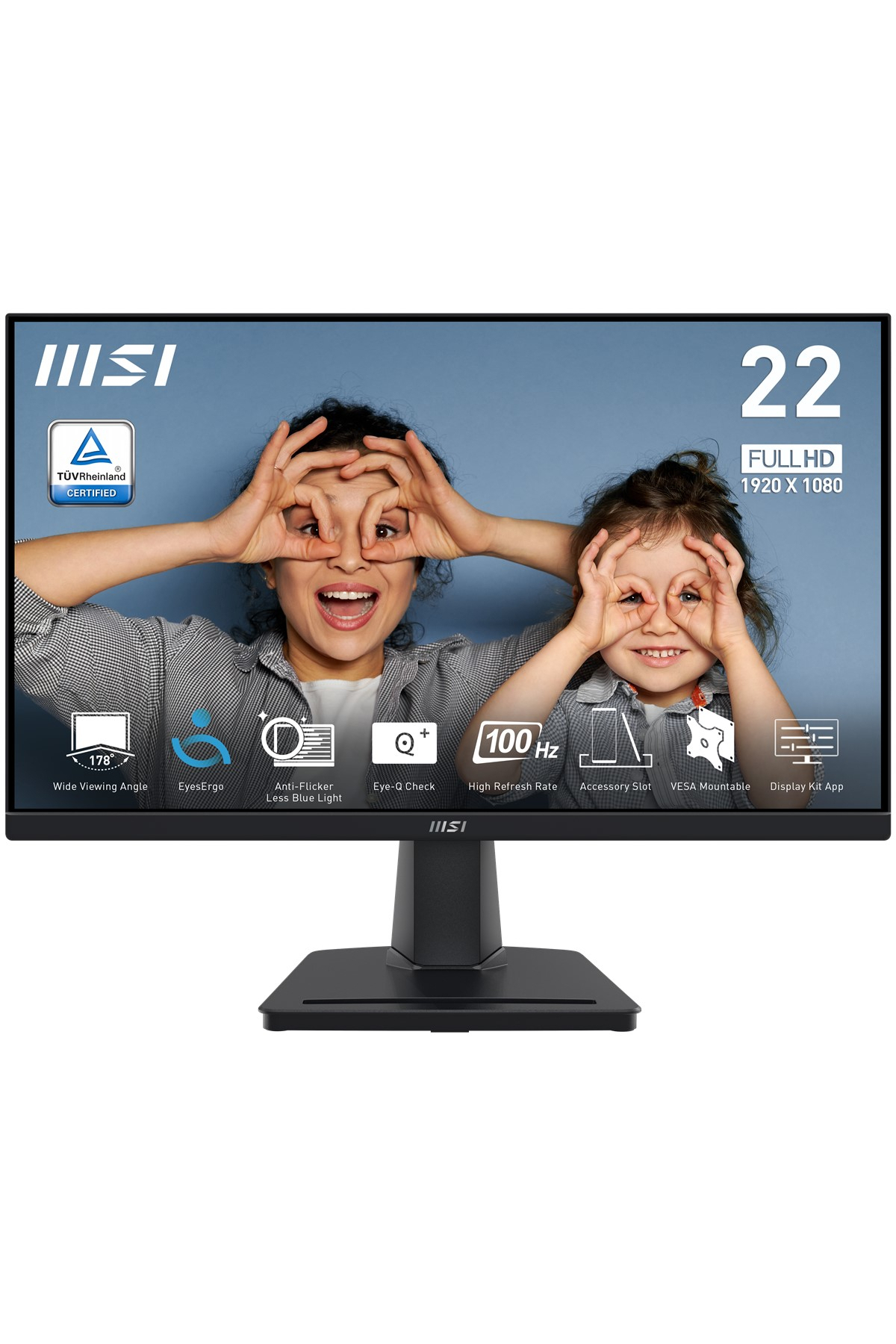 Pro Mp225v 21.5" 1ms 100hz Anti-glare Va Full Hd Freesync Monitör