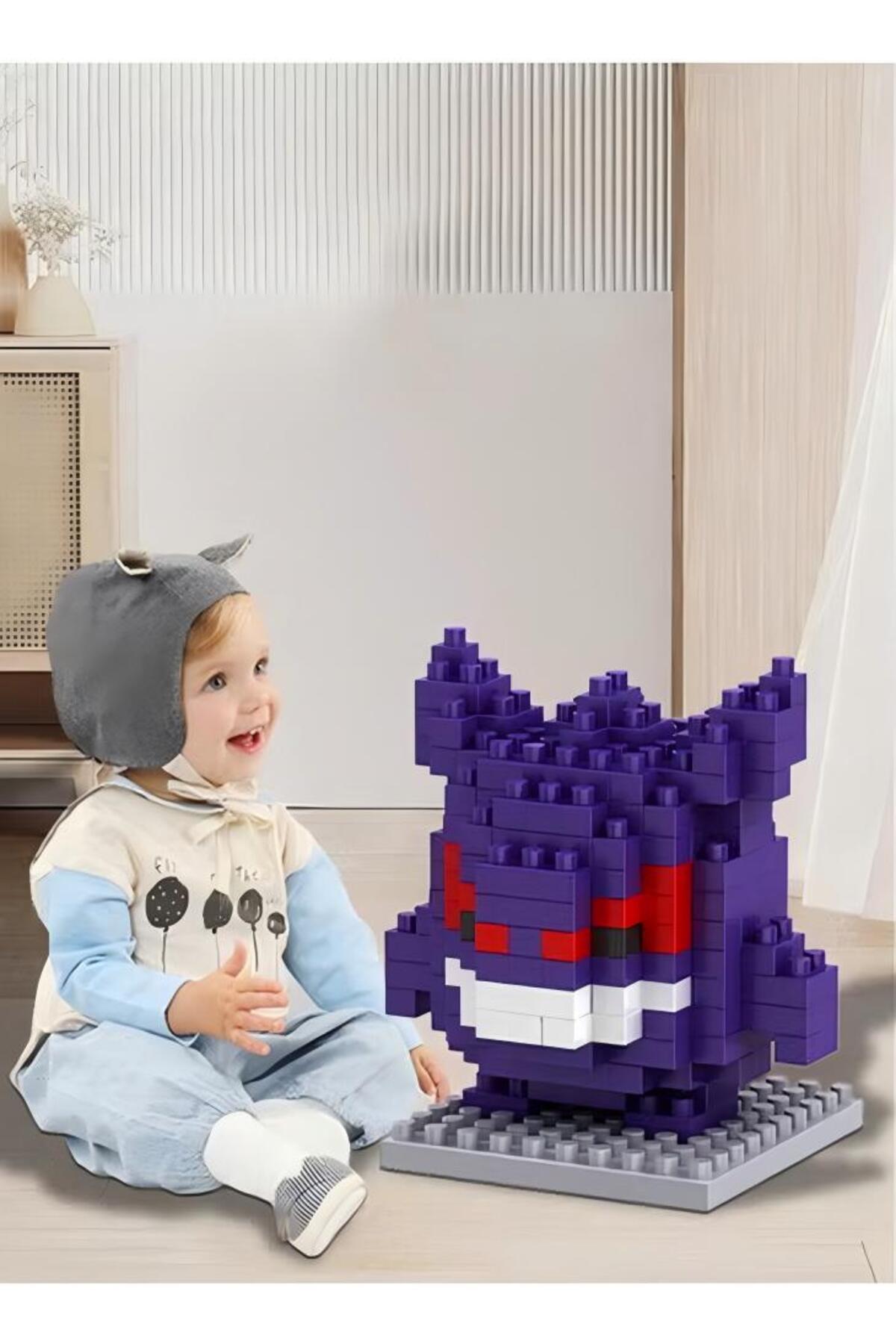 Generic-Pokémon Gengar Building Blocks, Children's Building Blocks, Diamond Particles, Cartoon Toys 5