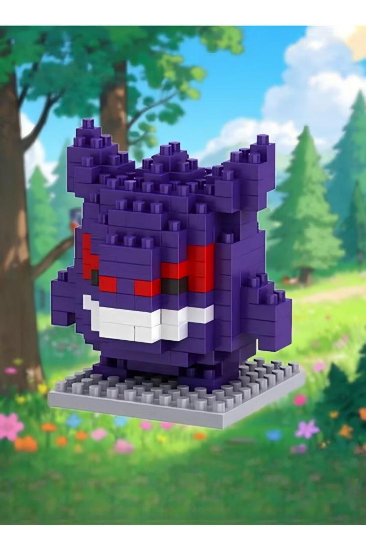 Generic-Pokémon Gengar Building Blocks, Children's Building Blocks, Diamond Particles, Cartoon Toys 6
