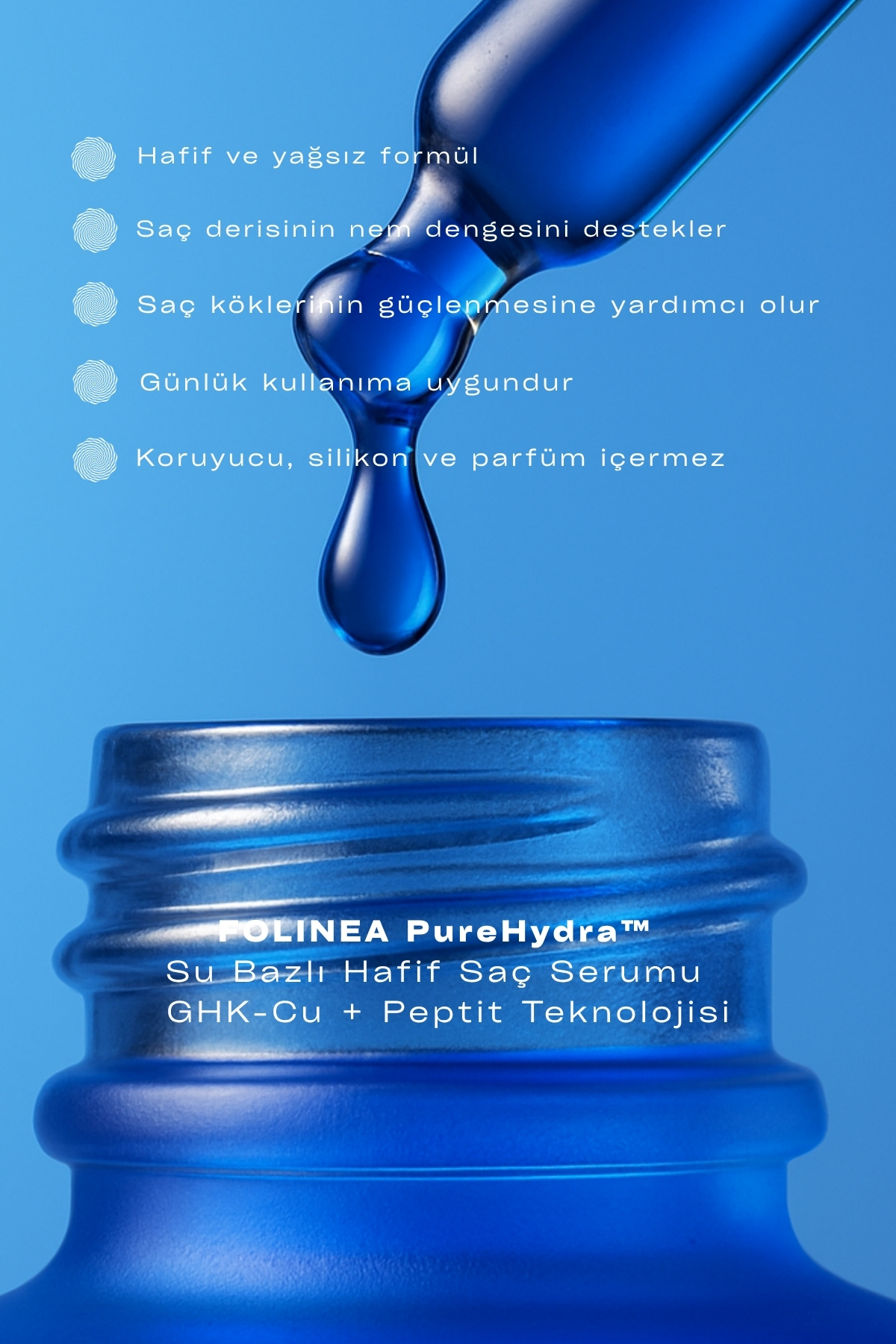 Bakır Peptit - Redensyl + Capixyl + Procapil İçeren Dökülme Önleyici Saç Serumu (Copper Peptide) — TYCTGQC24N171601940937644 — تصویر 5 از 5