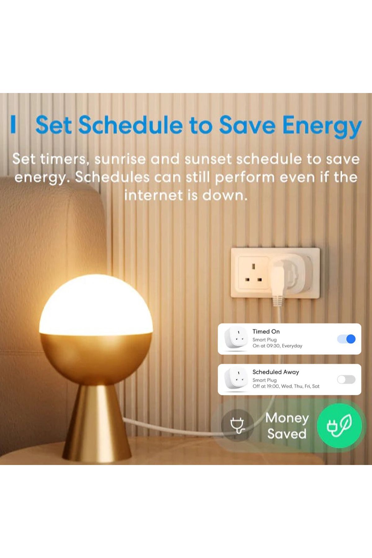 AREB-Smart Plug – Wi-fi Controlled Socket For Remote Device | Compatible With & Tuya App 3
