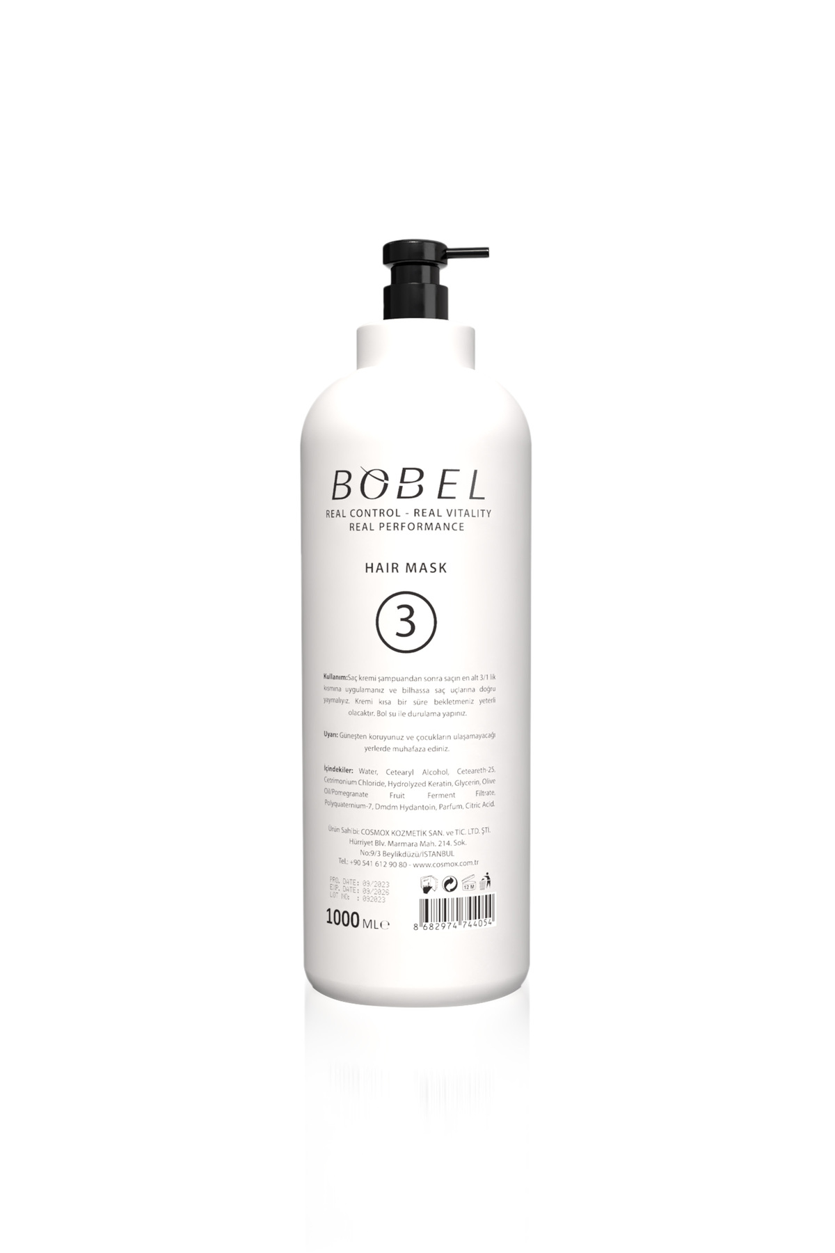 Keratin Maske Botox 3 No 1000 ml — 89019071995 — تصویر 2 از 2