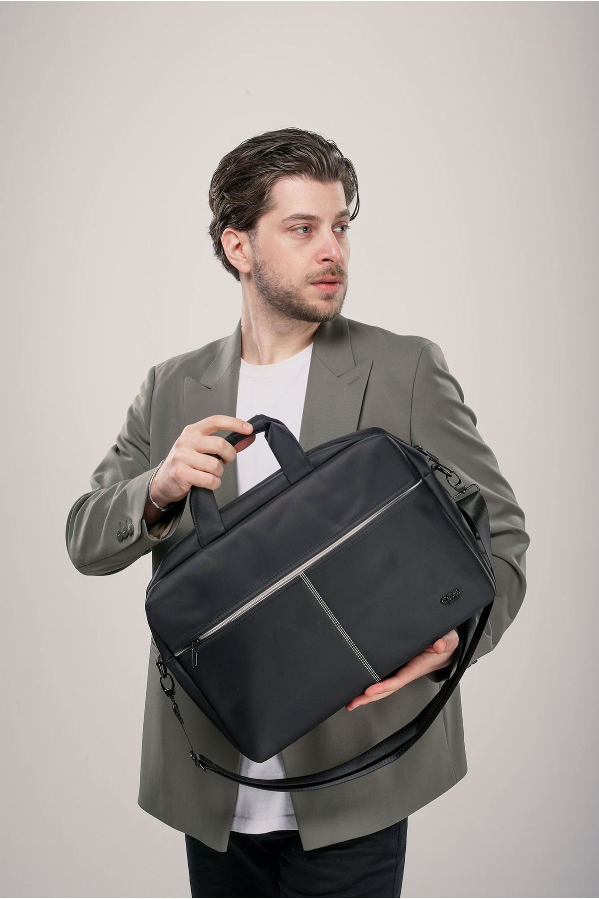 ÇÇS-Men's Briefcase Ccs71466 2
