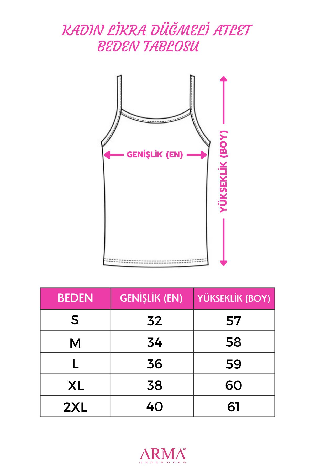 Arma Yıldız-White Women's Athlete - Rope Strap, Buttoned, Pack of 2, Cotton and Lycra 5