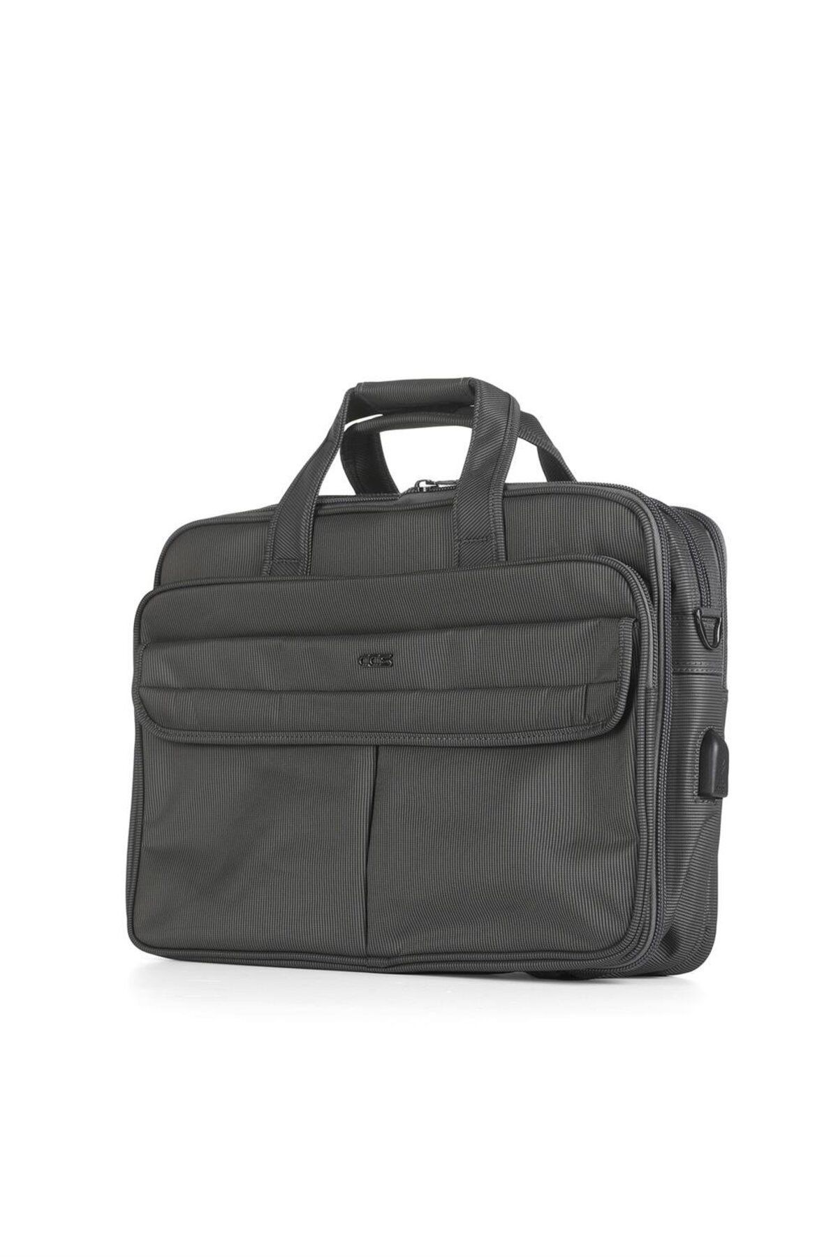 ÇÇS-71242 Model - Briefcase with Cross Shoulder Strap 6
