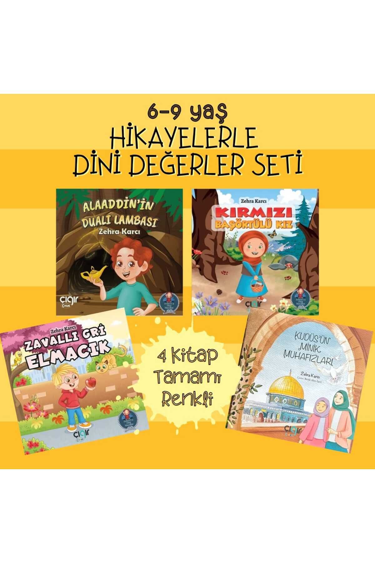 Ravza Yayınları Hikayelerle Dini Değerler Seti 6-9 Yas