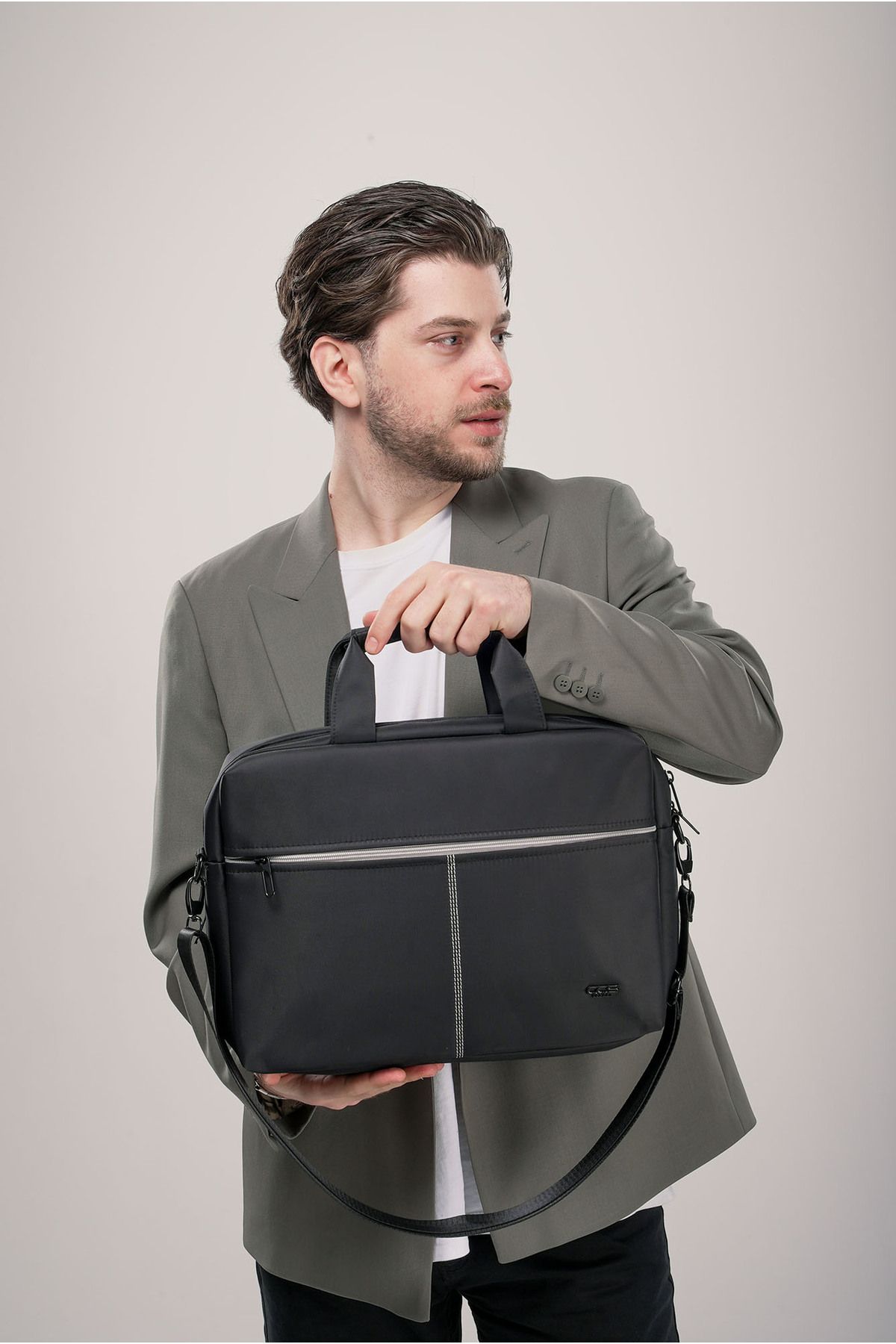 ÇÇS-Men's Briefcase Ccs71465 3