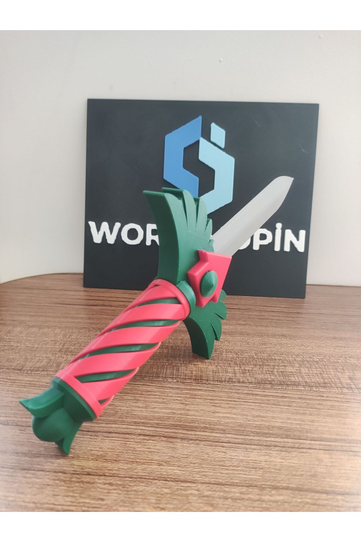 Workshopin3D Squid game knife (Bıçak) kesici değil 30 cm