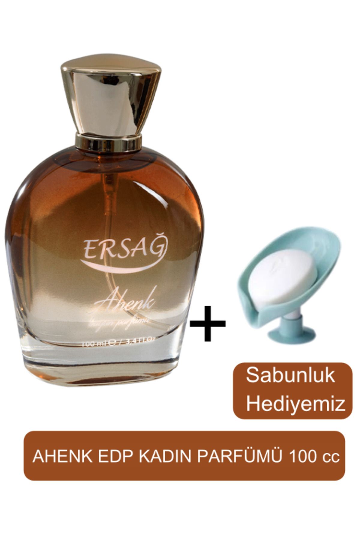 Ersağ Ahenk Kadın Parfüm 100cc - Sabunluk Hediyemiz 5013-04