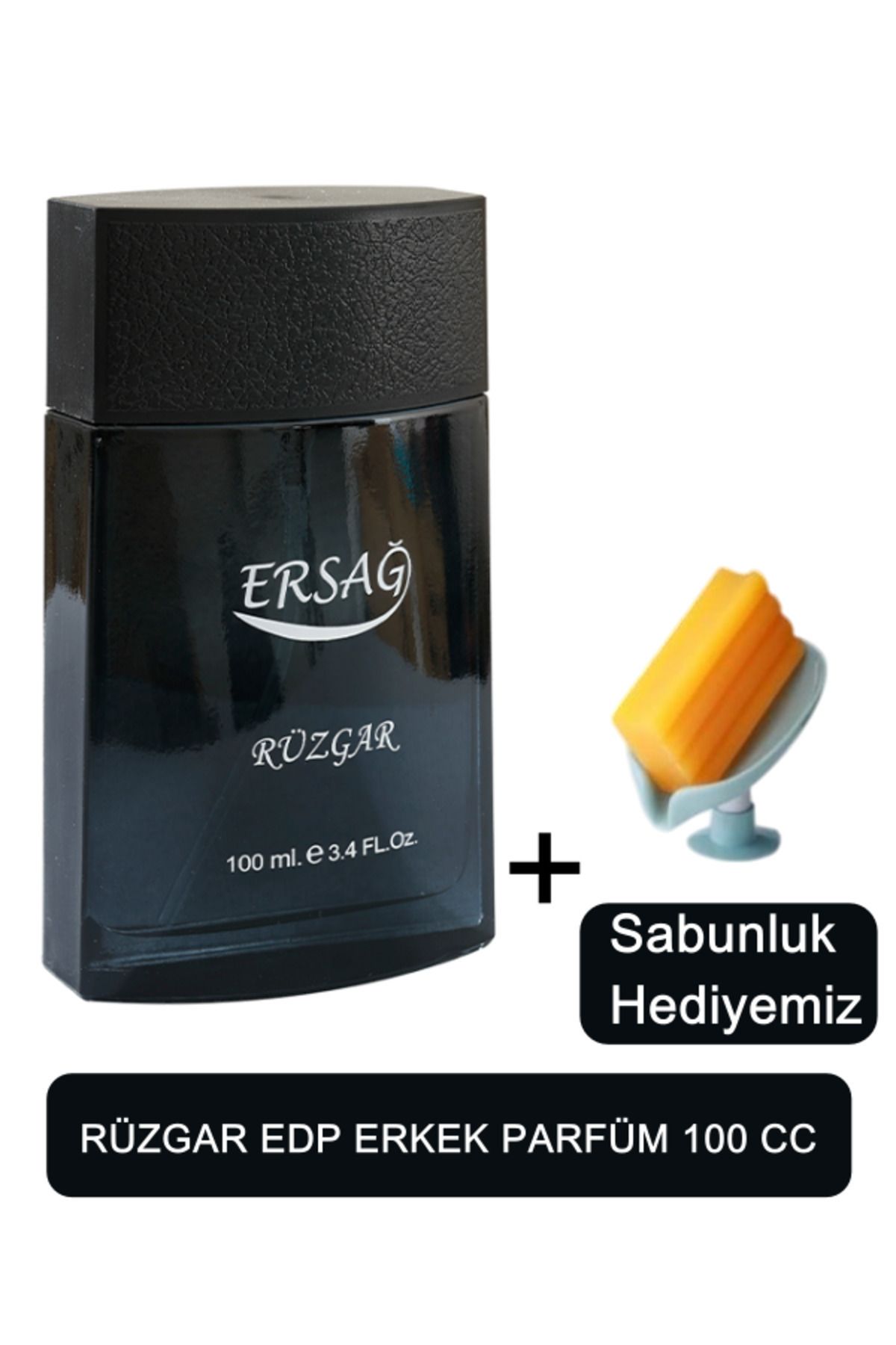 Ersağ Rüzgar Erkek Parfüm 100cc - Sabunluk Hediyemiz 1003-122
