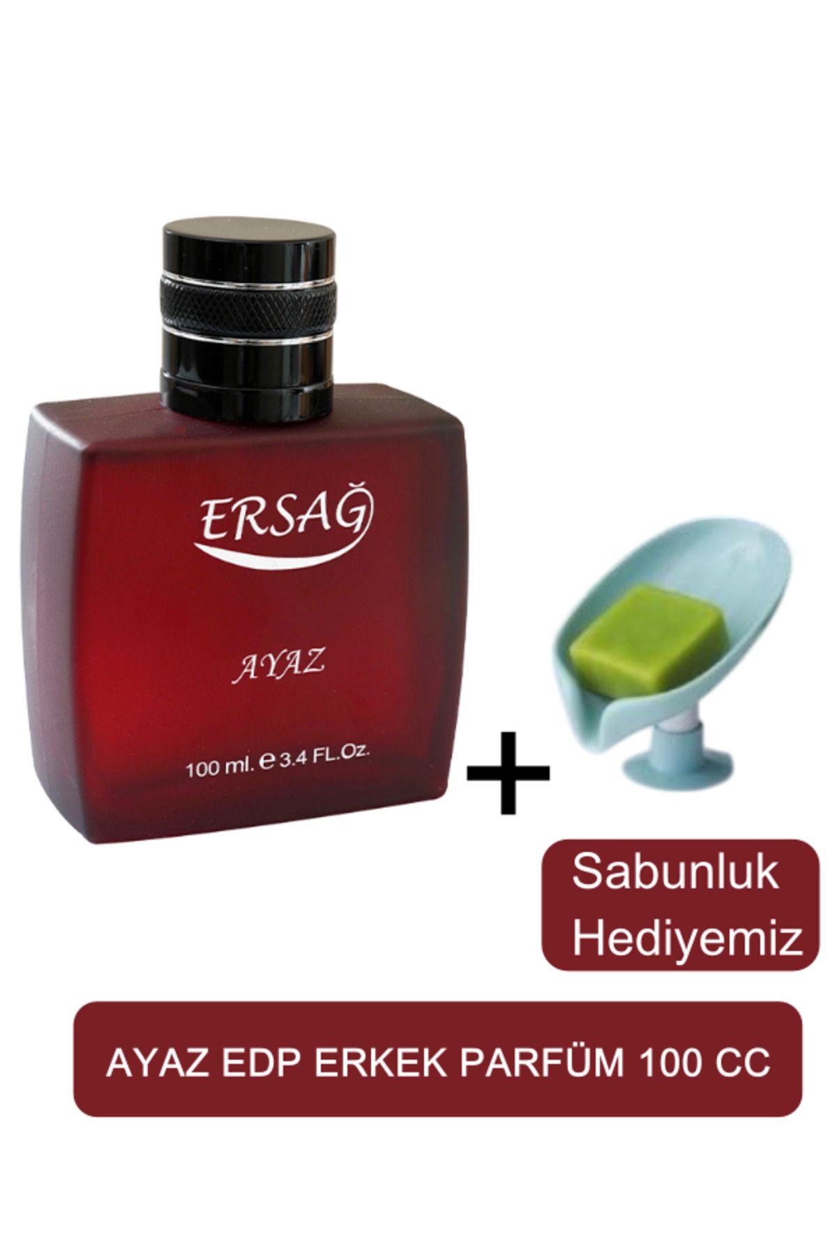 Ersağ Ayaz Erkek Parfüm 100cc - Sabunluk Hediyemiz 1011-01