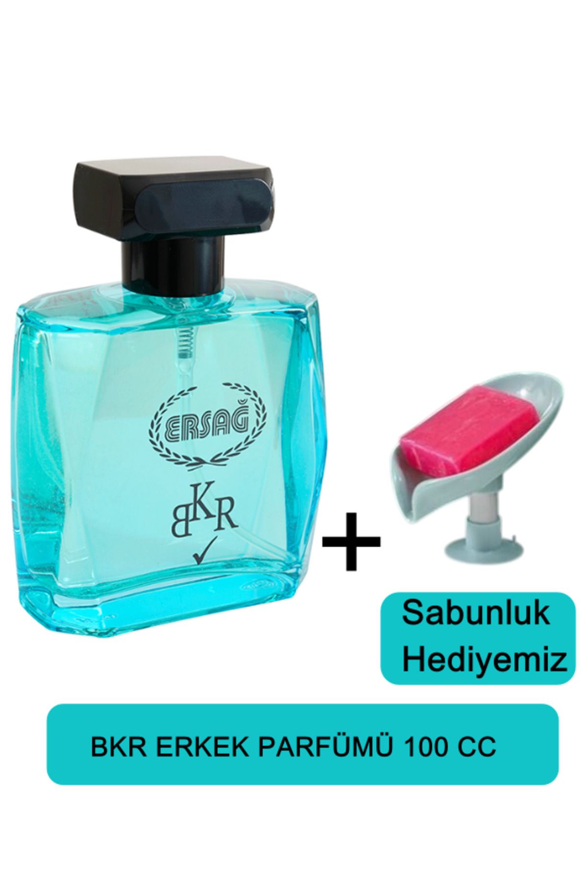 Ersağ BKR Erkek Parfüm 100cc - Sabunluk Hediyemiz 1008-05