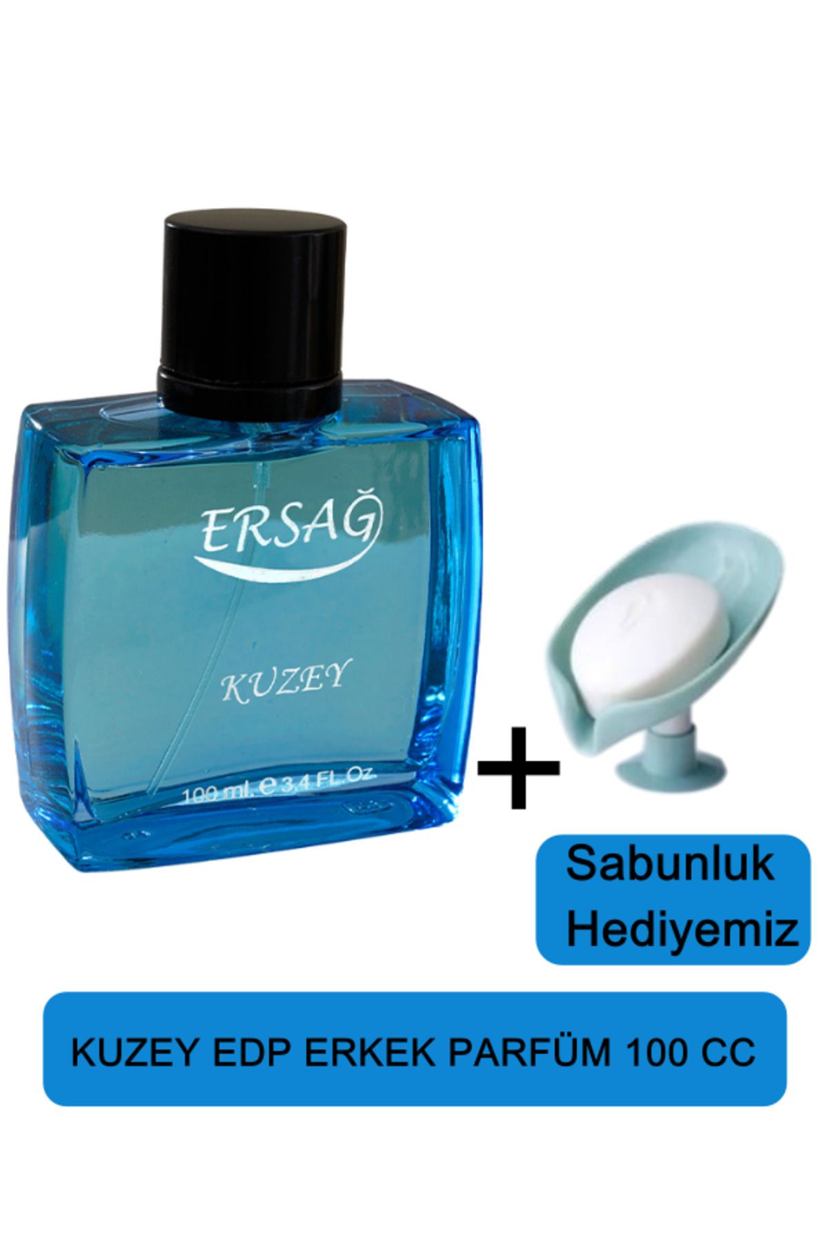 Ersağ Kuzey Erkek Parfüm 100cc - Sabunluk Hediyemiz 1002-05