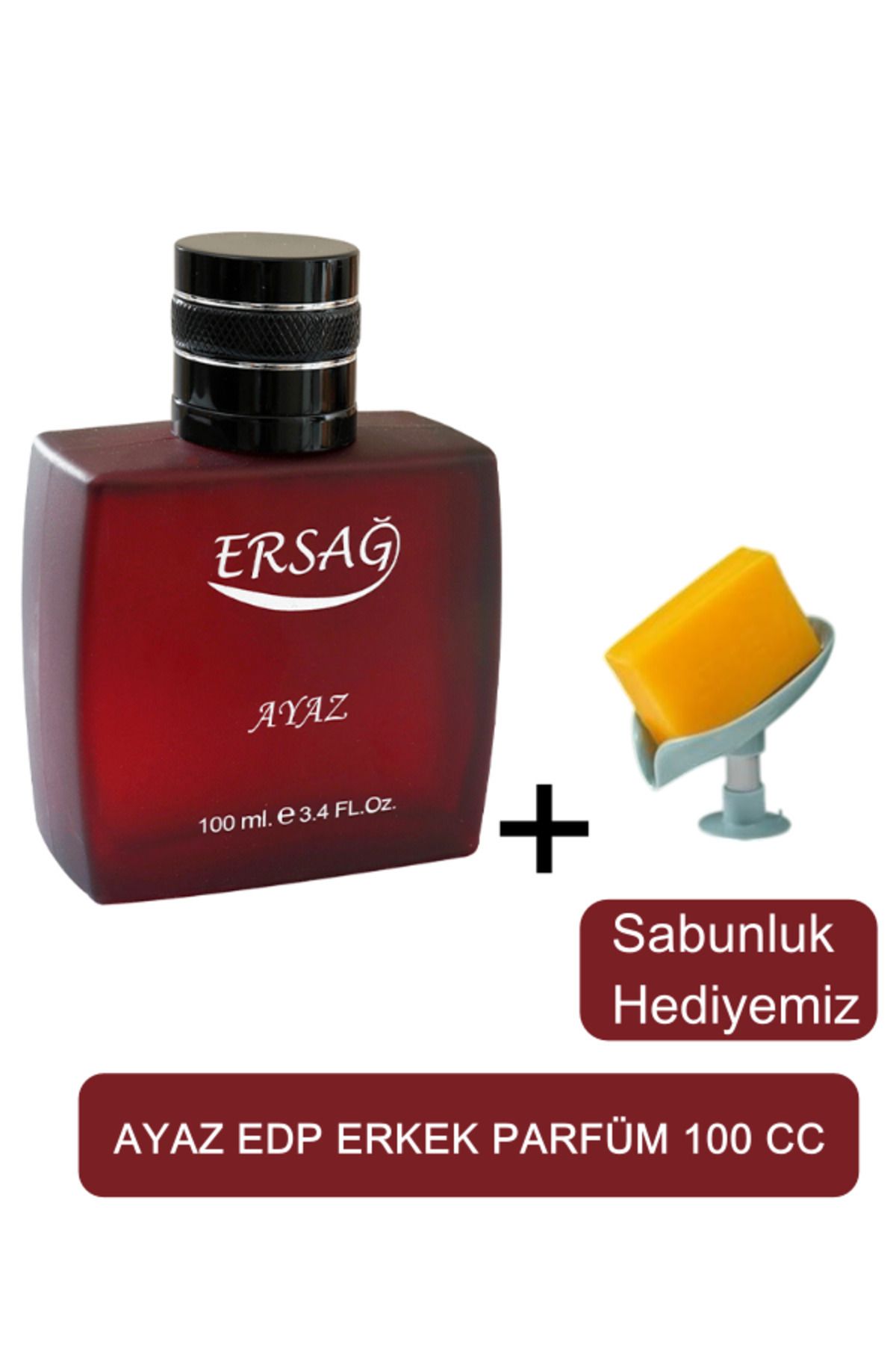 Ersağ Ayaz Erkek Parfüm 100cc - Sabunluk Hediyemiz 1011