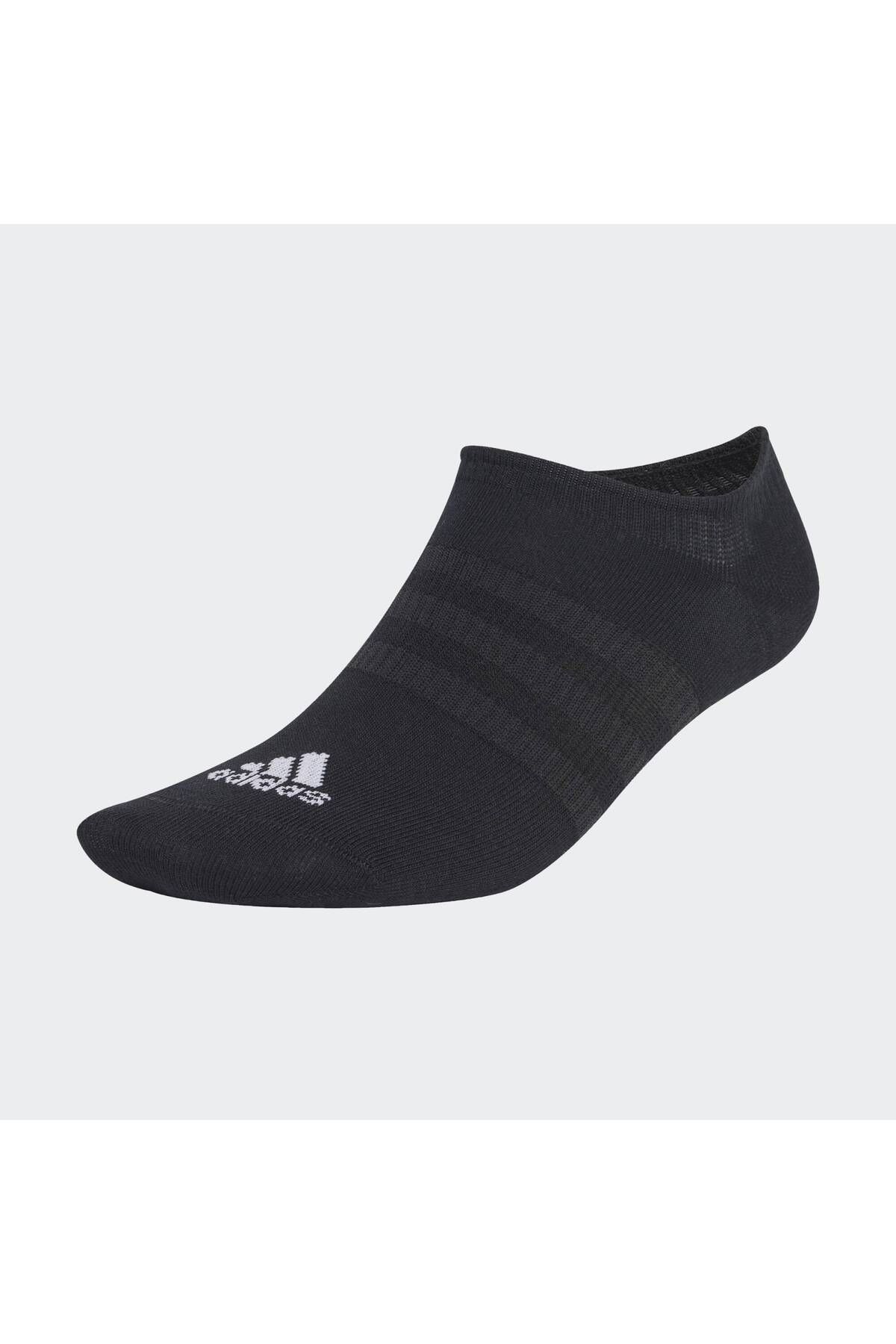 adidas-Șosete subțiri și ușoare - 3 perechi de șosete negre Ic1327 6