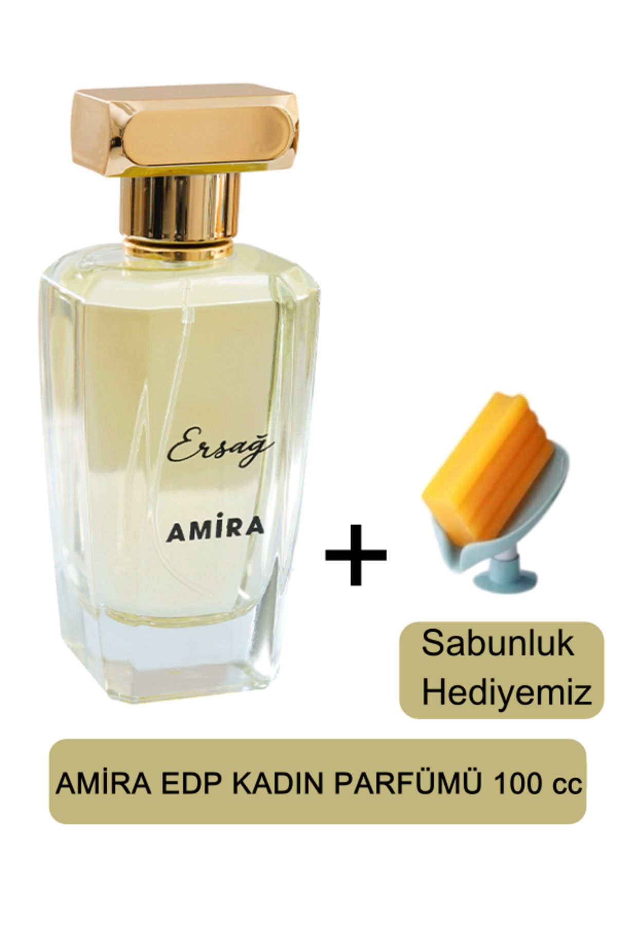 Ersağ Amira Kadın Parfüm 100cc - Sabunluk Hediyemiz 5011-04