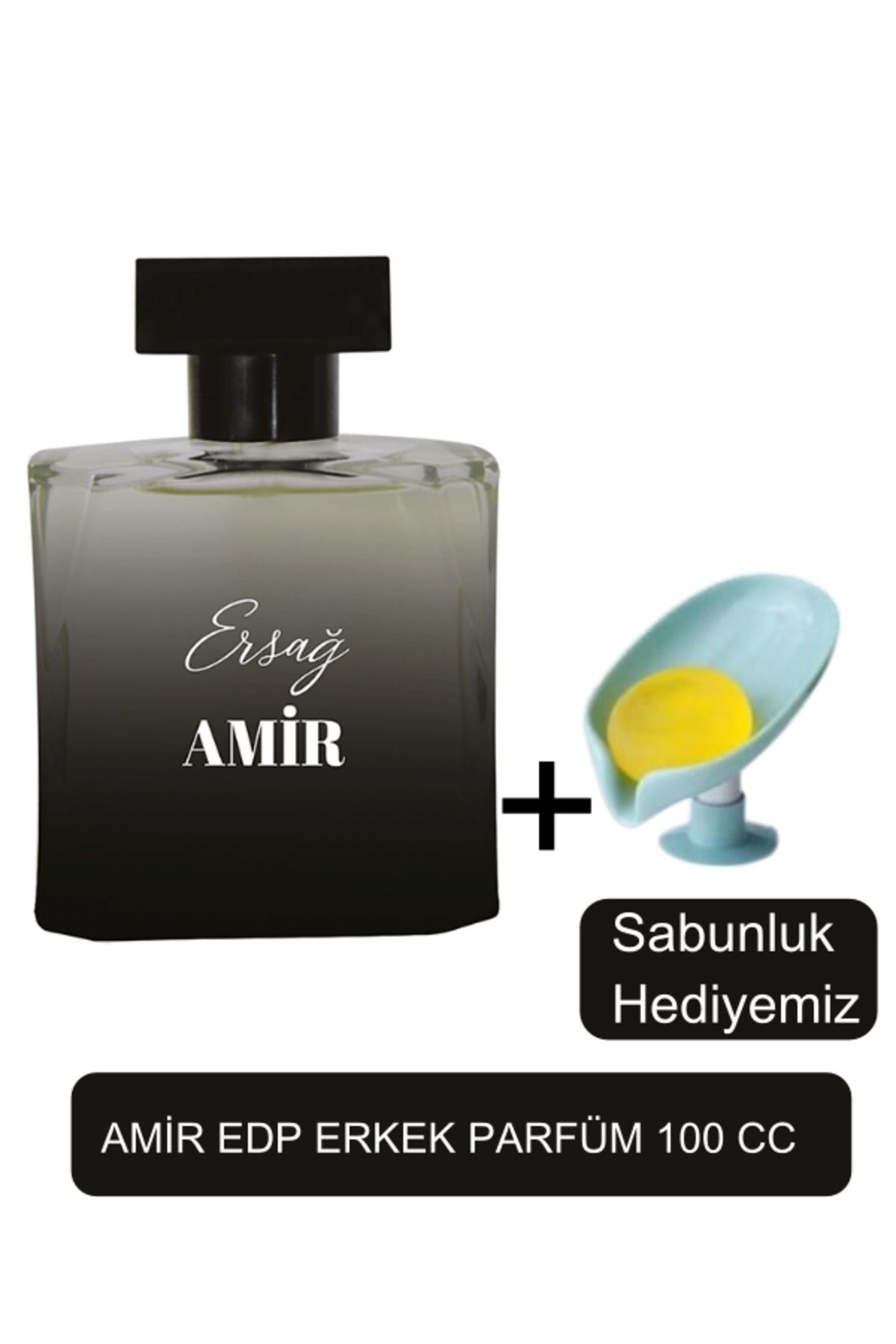 Ersağ Amir Erkek Parfüm 100cc - Sabunluk Hediyemiz 1009-077