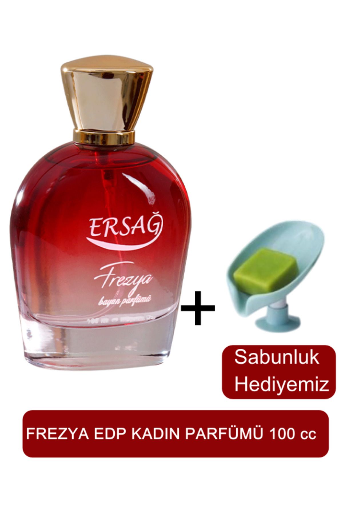 Ersağ Frezya Kadın Parfüm 100cc - Sabunluk Hediyemiz 5012-08