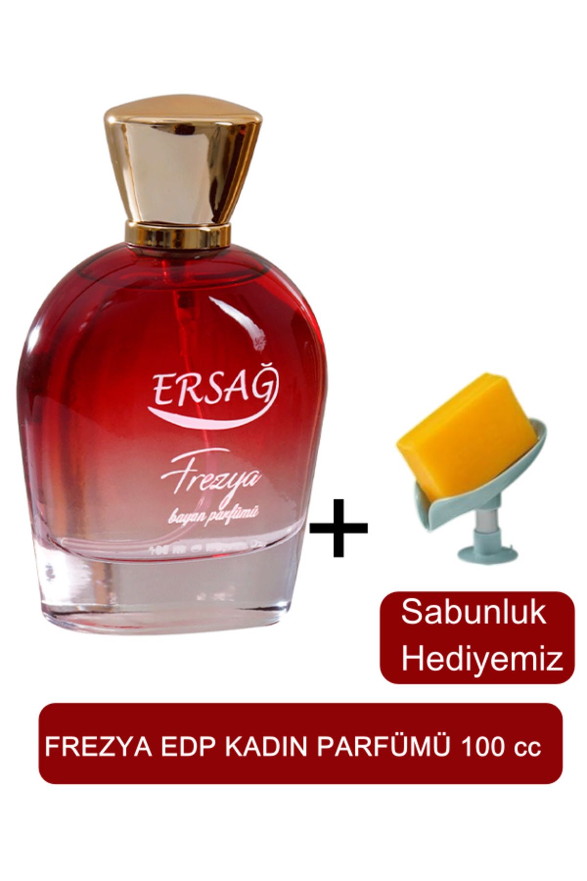 Ersağ Frezya Kadın Parfüm 100cc - Sabunluk Hediyemiz 5012-03