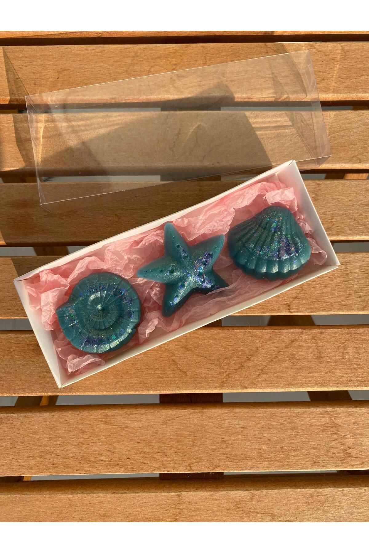 Atölye LoveBomb Deniz Temalı Dekoratif Hediyelik Sabun Seti