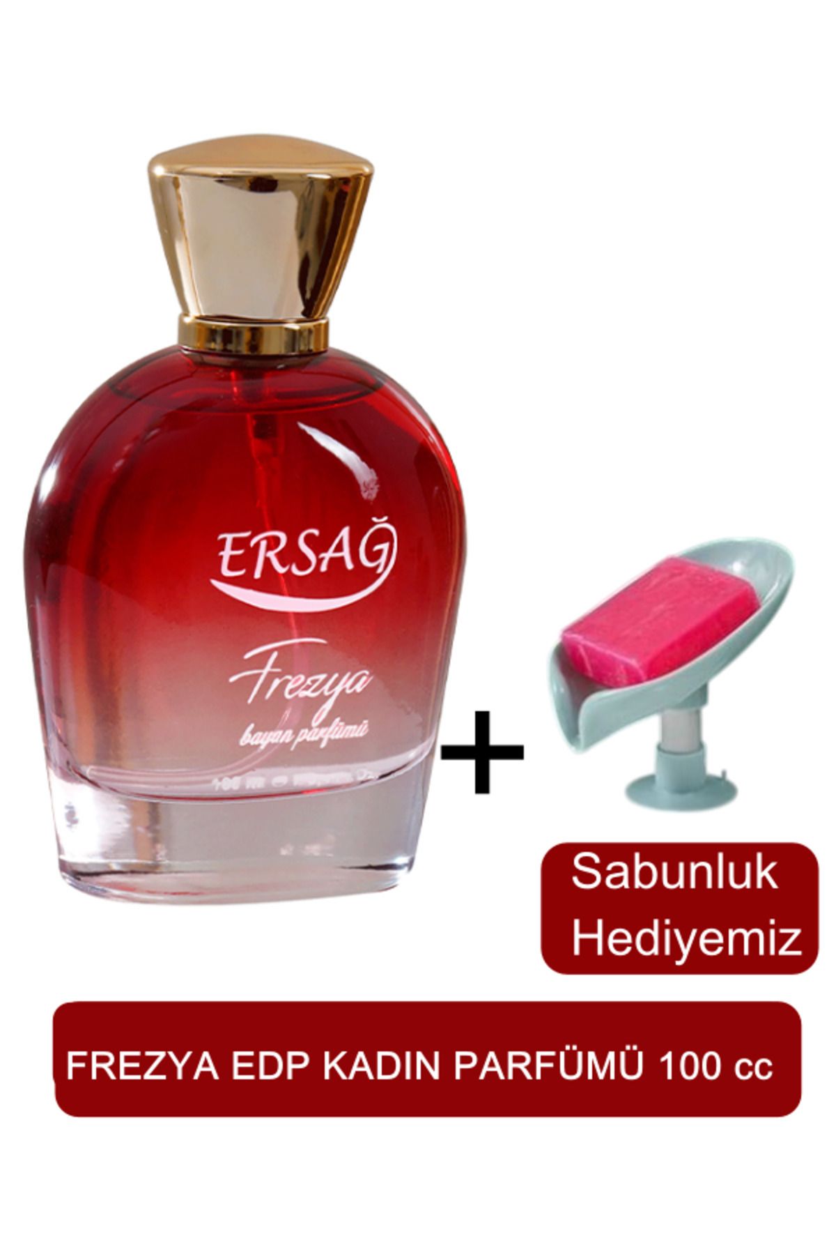 Ersağ Frezya Kadın Parfüm 100cc - Sabunluk Hediyemiz 5012-22