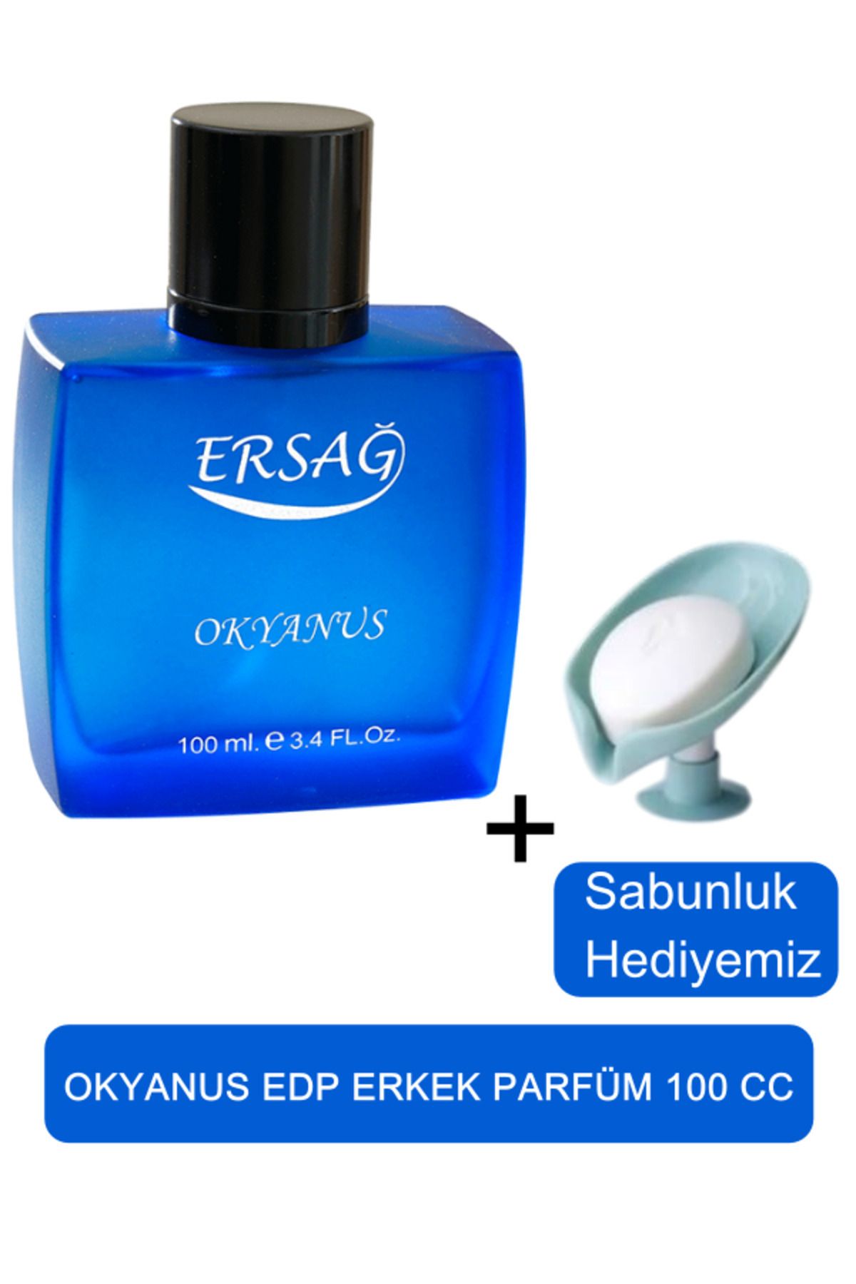 Ersağ Okyanus Erkek Parfüm 100cc - Sabunluk Hediyemiz 1007-04