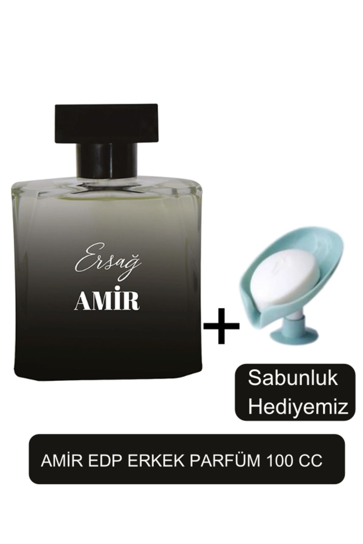 Ersağ Amir Erkek Parfüm 100cc - Sabunluk Hediyemiz 1009-07
