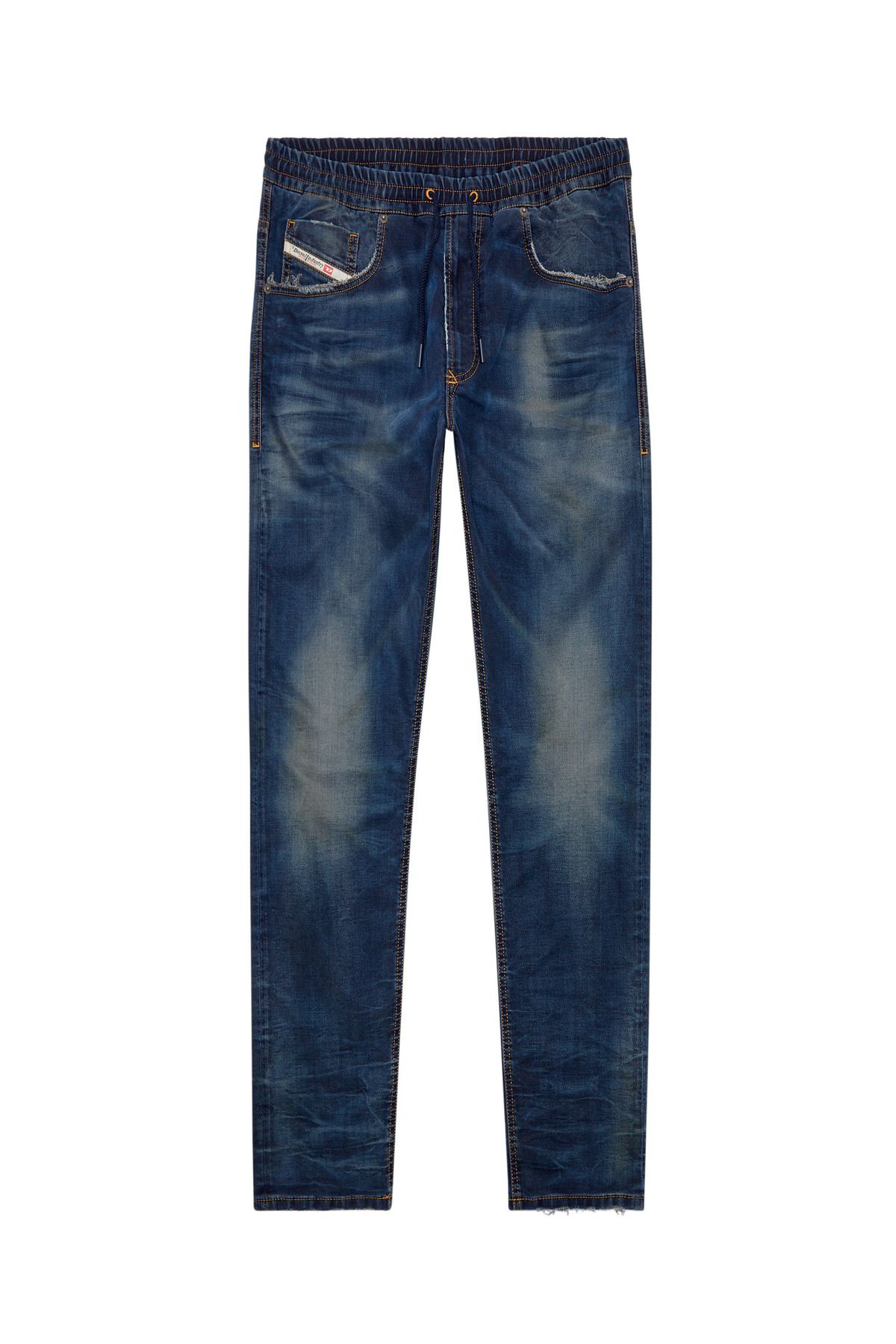 شلوار جین مردانه ژان آبی تیره 2030 D KROOLEY JOGG Diesel