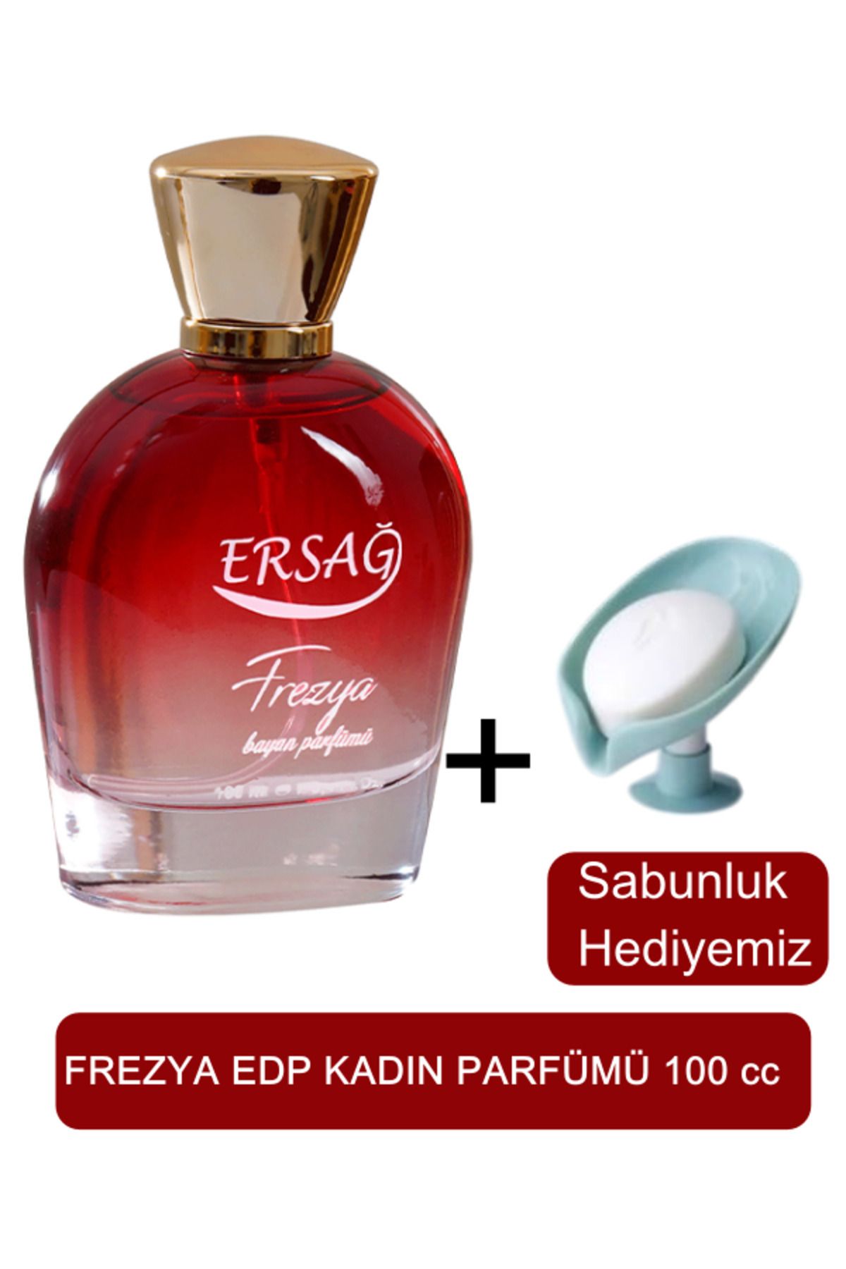 Ersağ Frezya Kadın Parfüm 100cc - Sabunluk Hediyemiz 5012-01