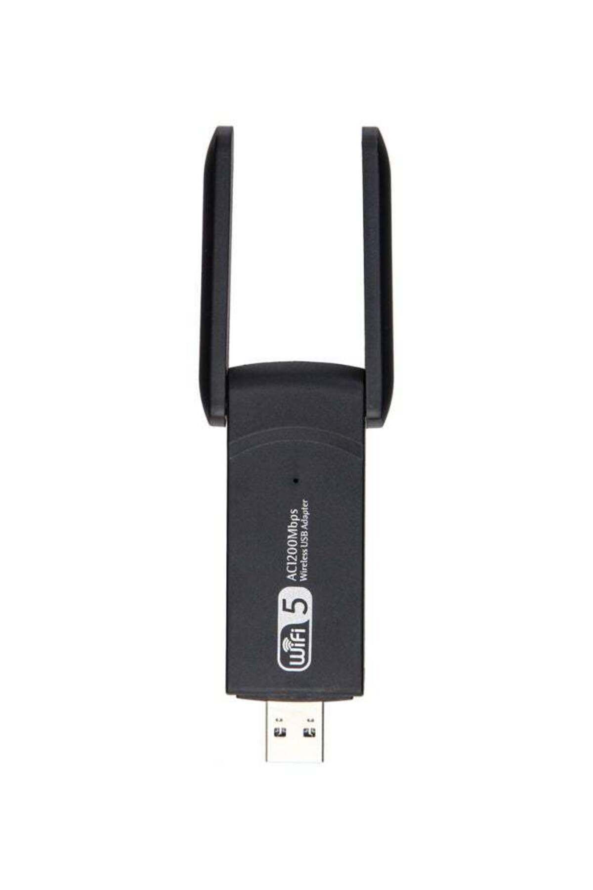 Generic-محول واي فاي وبلوتوث USB 3.0، مستقبل شبكة خارجي ثنائي النطاق بسرعة 1300 ميجابت في الثانية، يغطي مسافة 200 متر 6