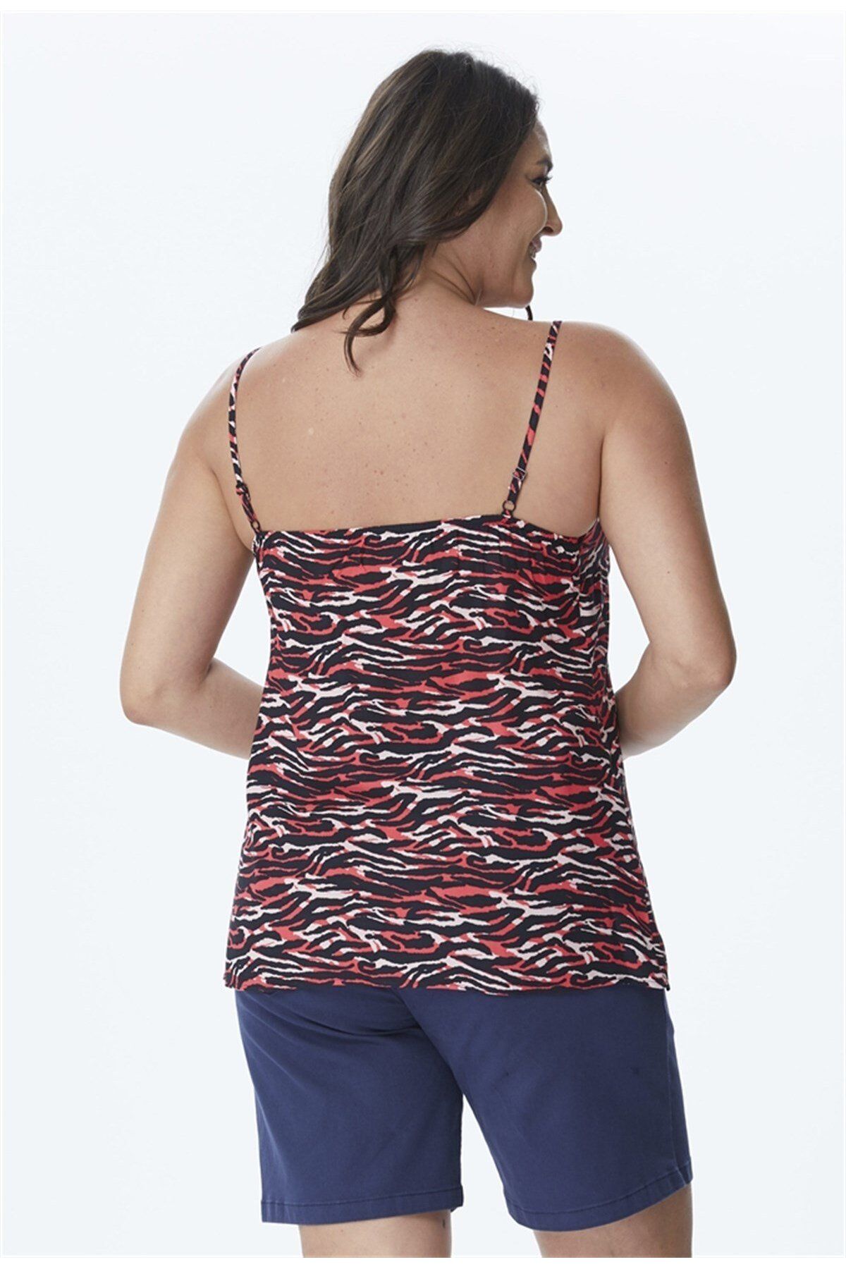 MYLİNE-Camouflage Singlet with Rope Strap 2