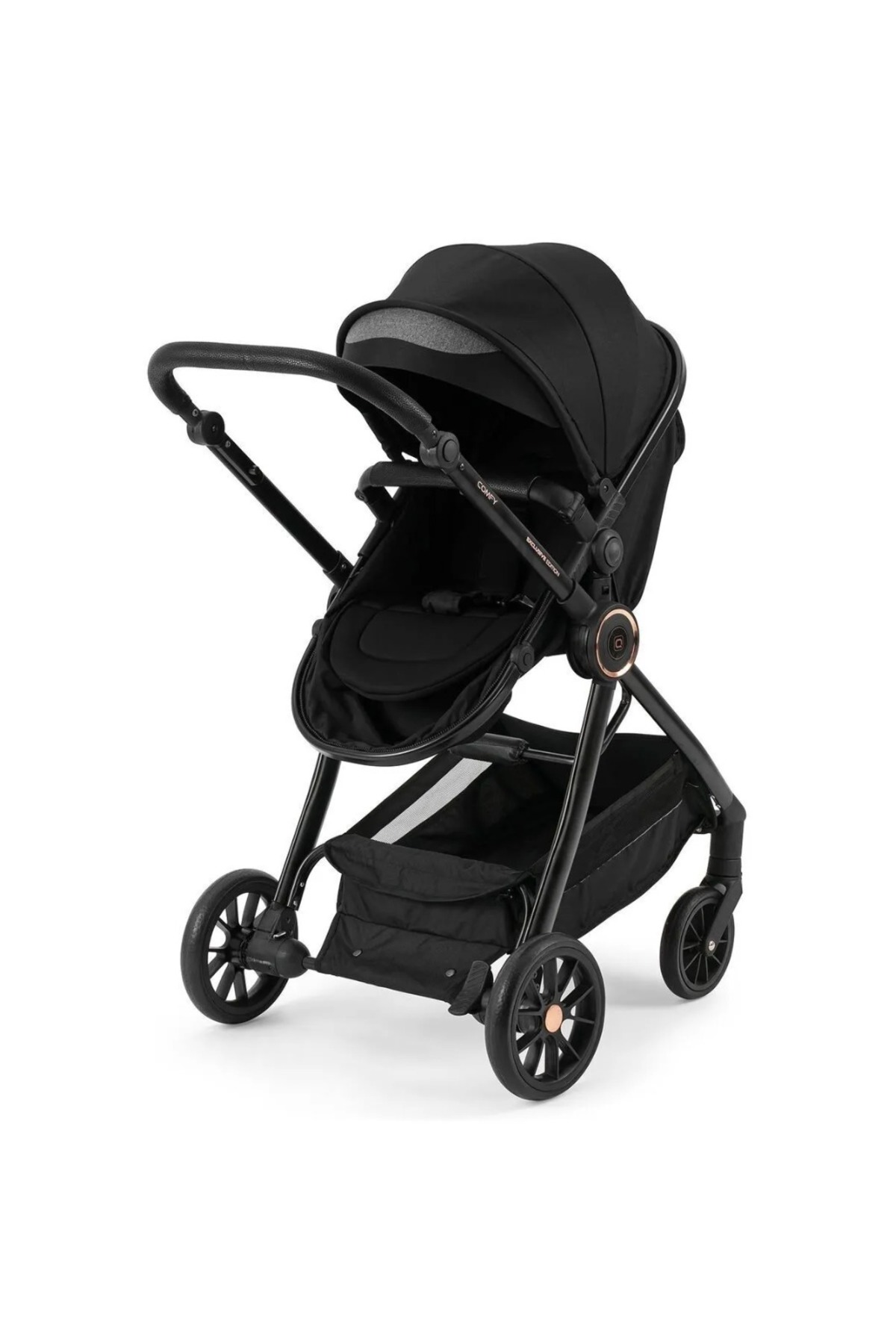 TURHAN BEBE Yeni Nesil Travel Sistem Bebek Arabası Oto Koltuklu Sallanır Taşıma Puset fotoğrafı 2 (önizleme)