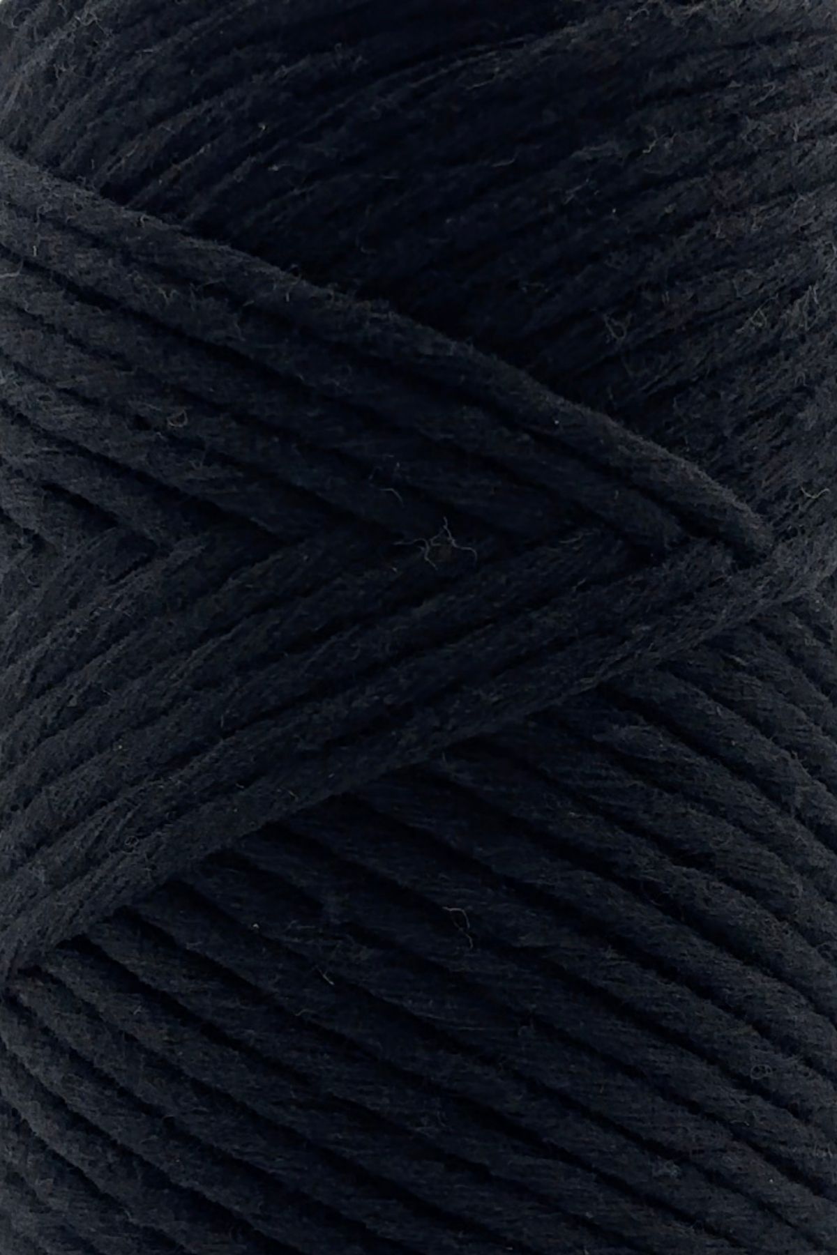 SENSY-Premium Combed Macrame Macrame Hobby Rope Black 2