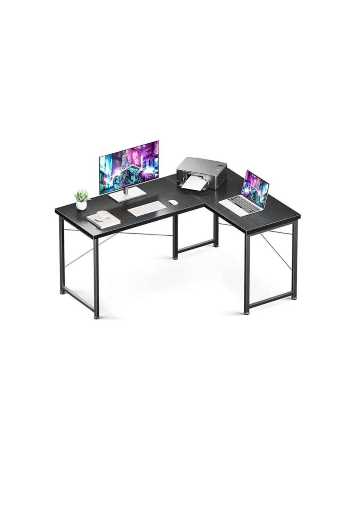 Generic-Gaming table with round angle and removable shelf for home, office and workstation 2