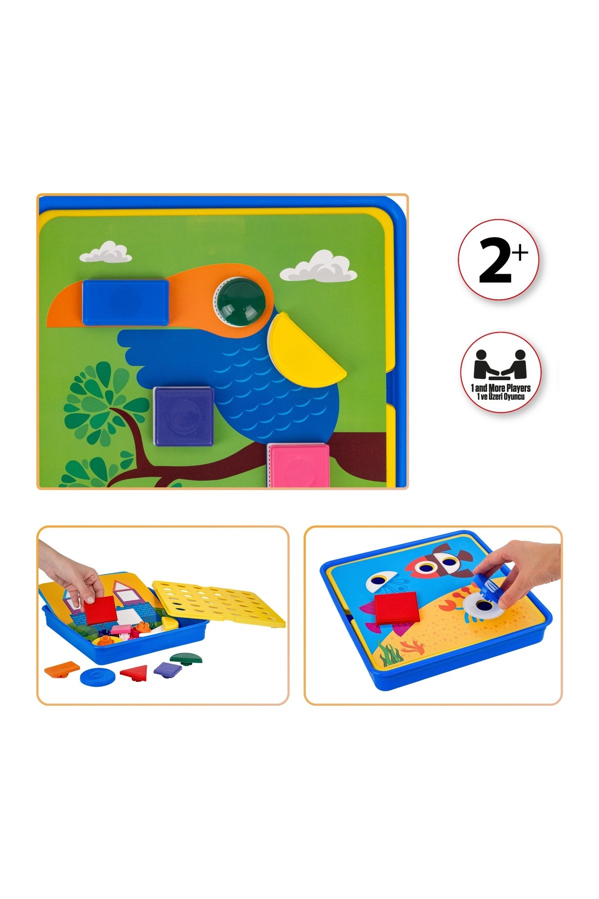 Bee Smart Şekli Bul 3 yaş oyunu Oyunu Eğitici Oyuncak Kutu Oyunu Aile Oyunu 2 yaş fotoğrafı 5 (önizleme)