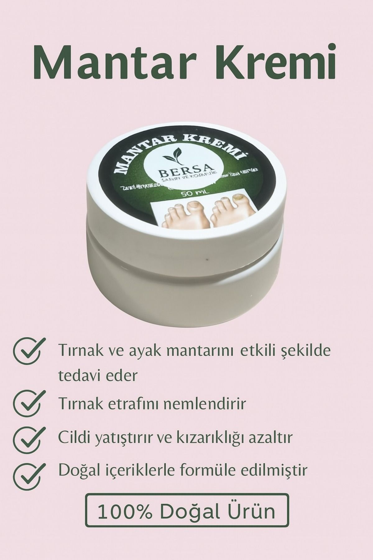 Home-Mushroom Cream ; for and on Foot Mushroom (50 ml) 1