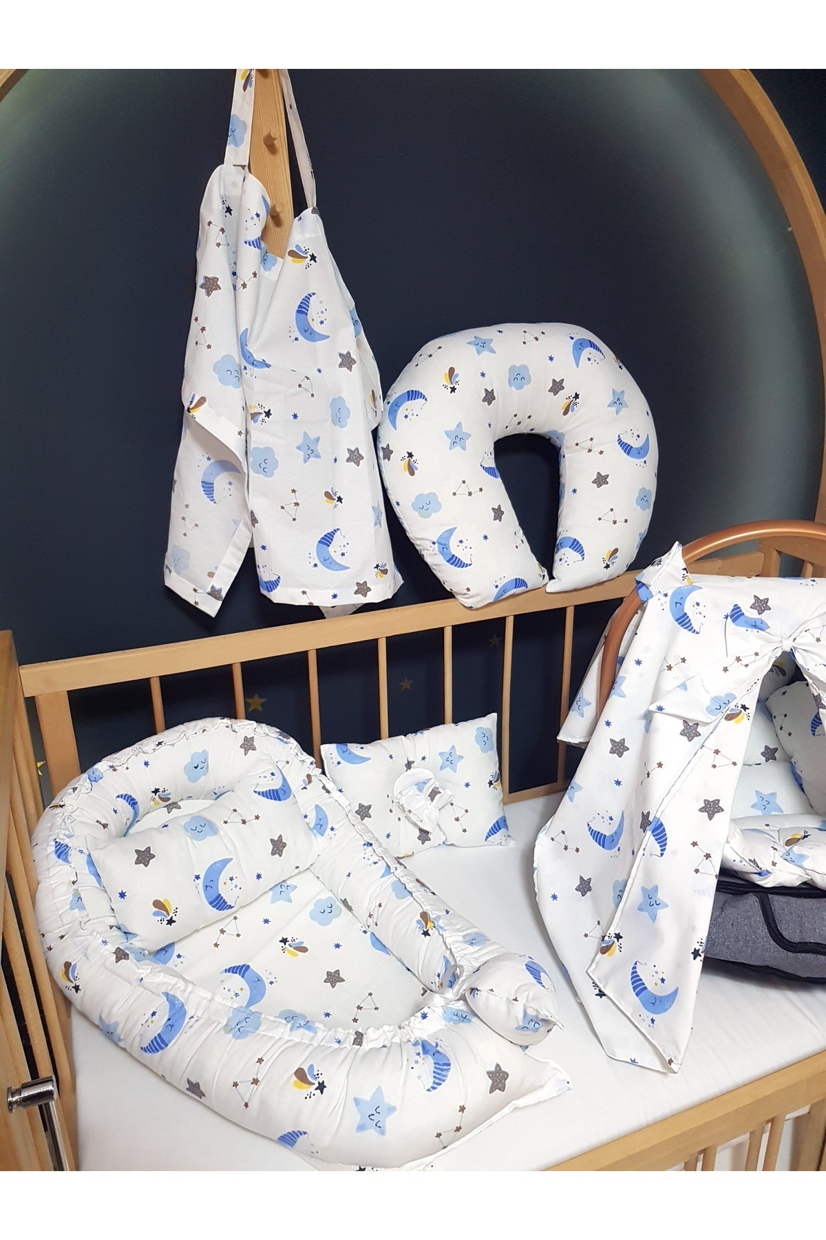 Baby Clime 7 Parça Bebek İhtiyaç Seti - Babynest, Emzirme Ürünleri ve Puset Takımı fotoğrafı 7 (önizleme)