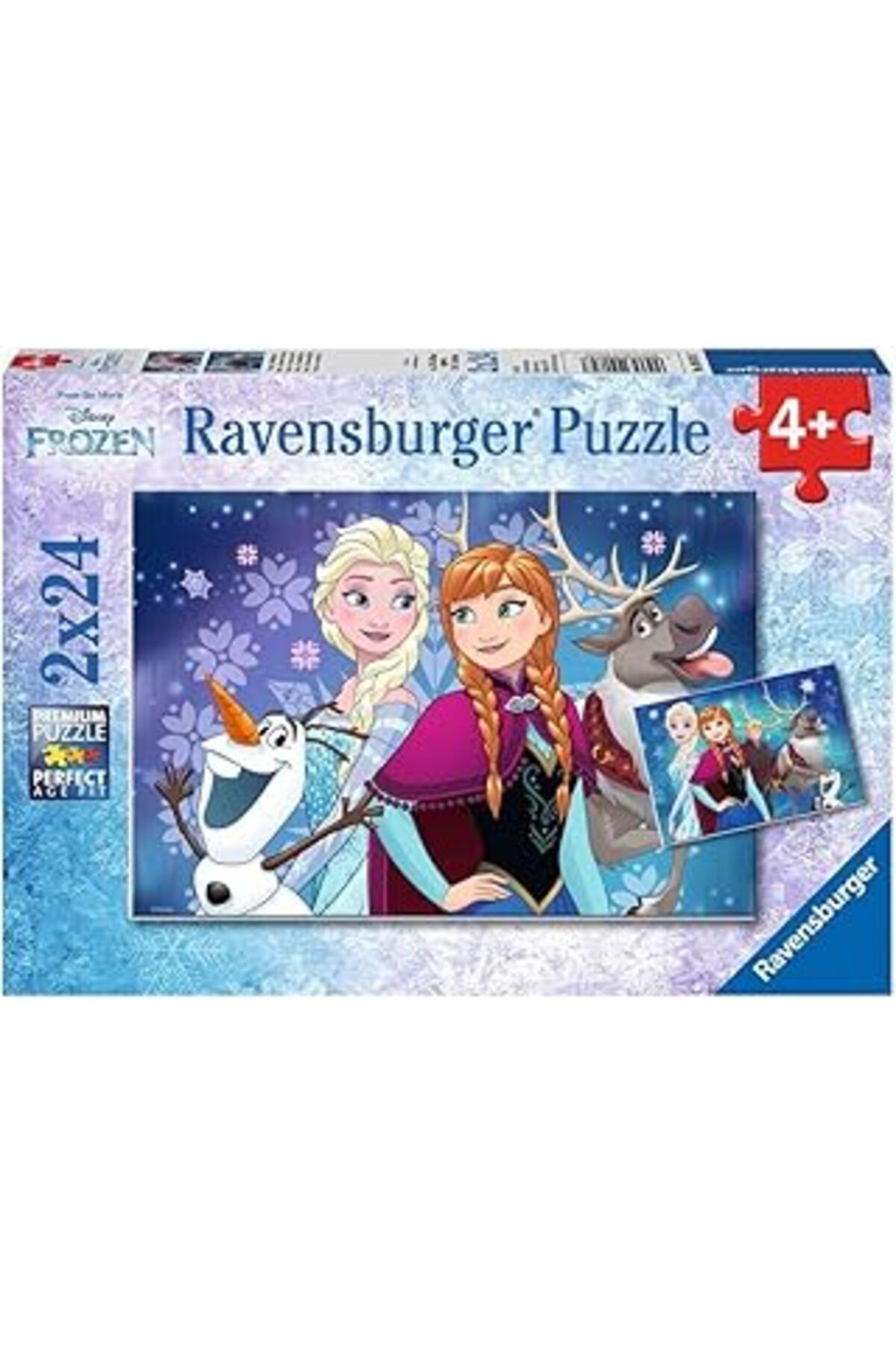Pazarcan Ravensburger 90747 Frozen 2'Li 24 Parça Yapboz