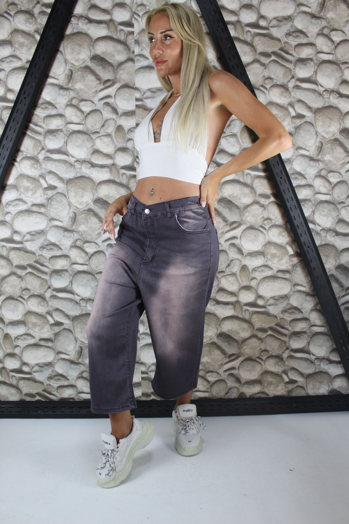 St.Poll unisex baggy şortolon