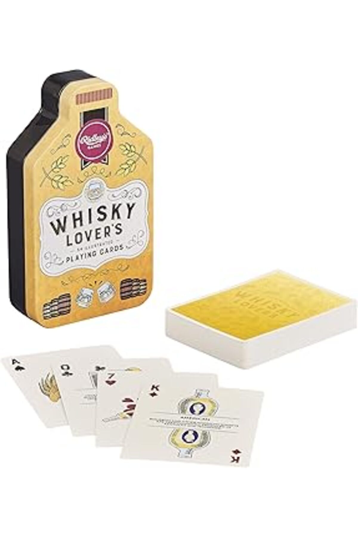 Qedii Ridley'S Games Gme034 Whisky Lovers Oyun Kartları, Çok Aşamalı