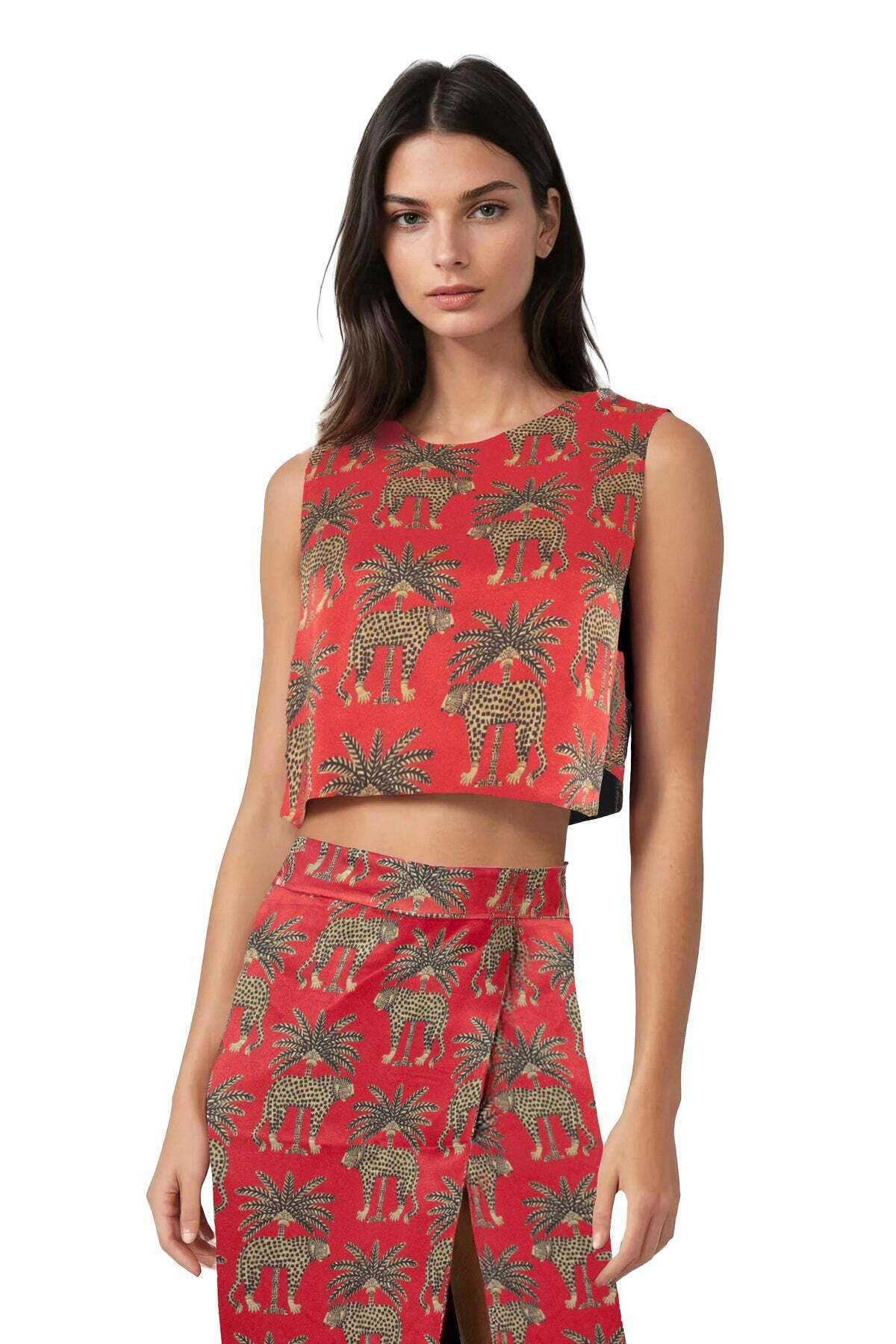 Movom JAGGER HALTER NECK TOP