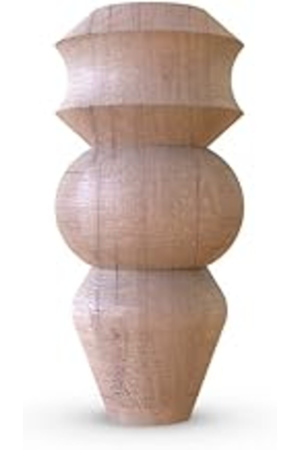 Mu Art Ahşap Bleg Ahşap Koltuk Ayağı Lila 10 Cm