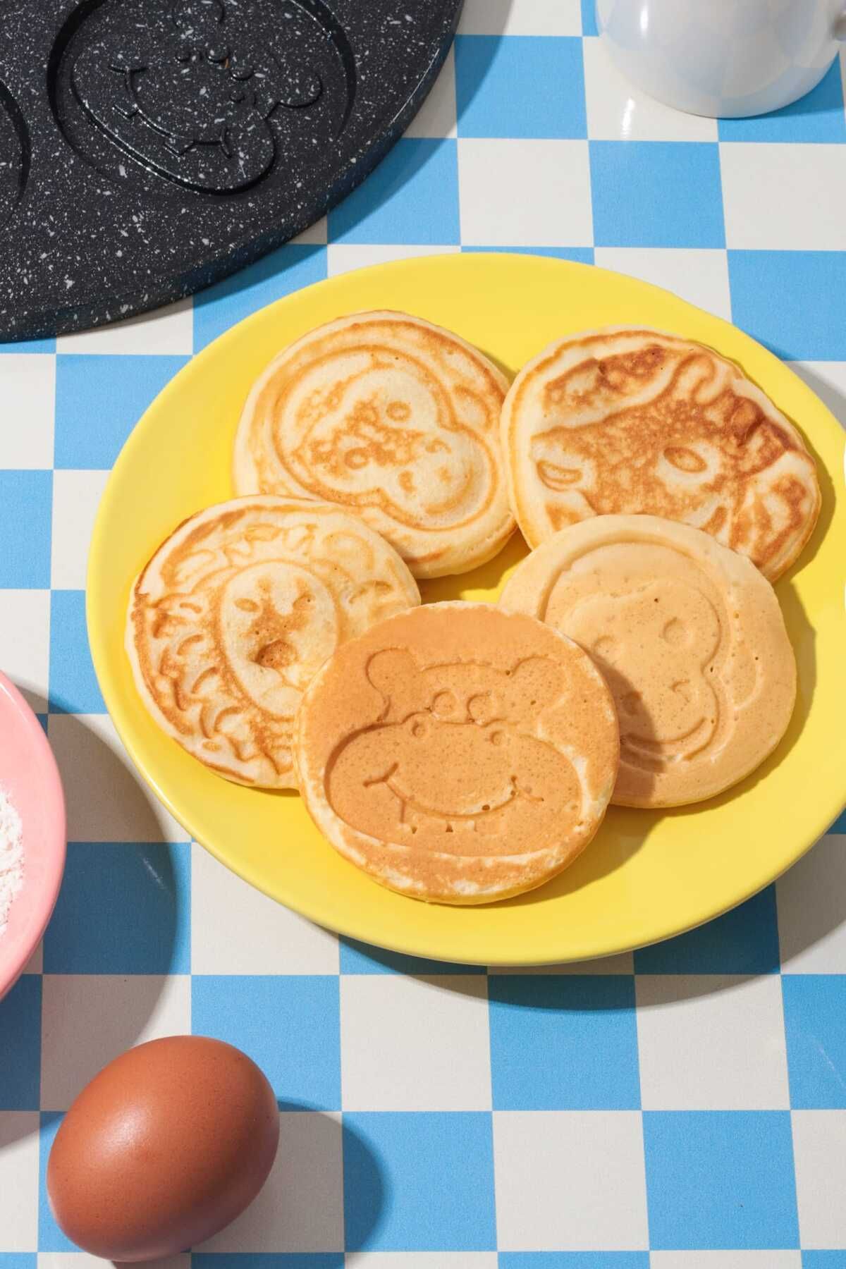 BKC HOME Döküm Animal Emoji Pankek Tava