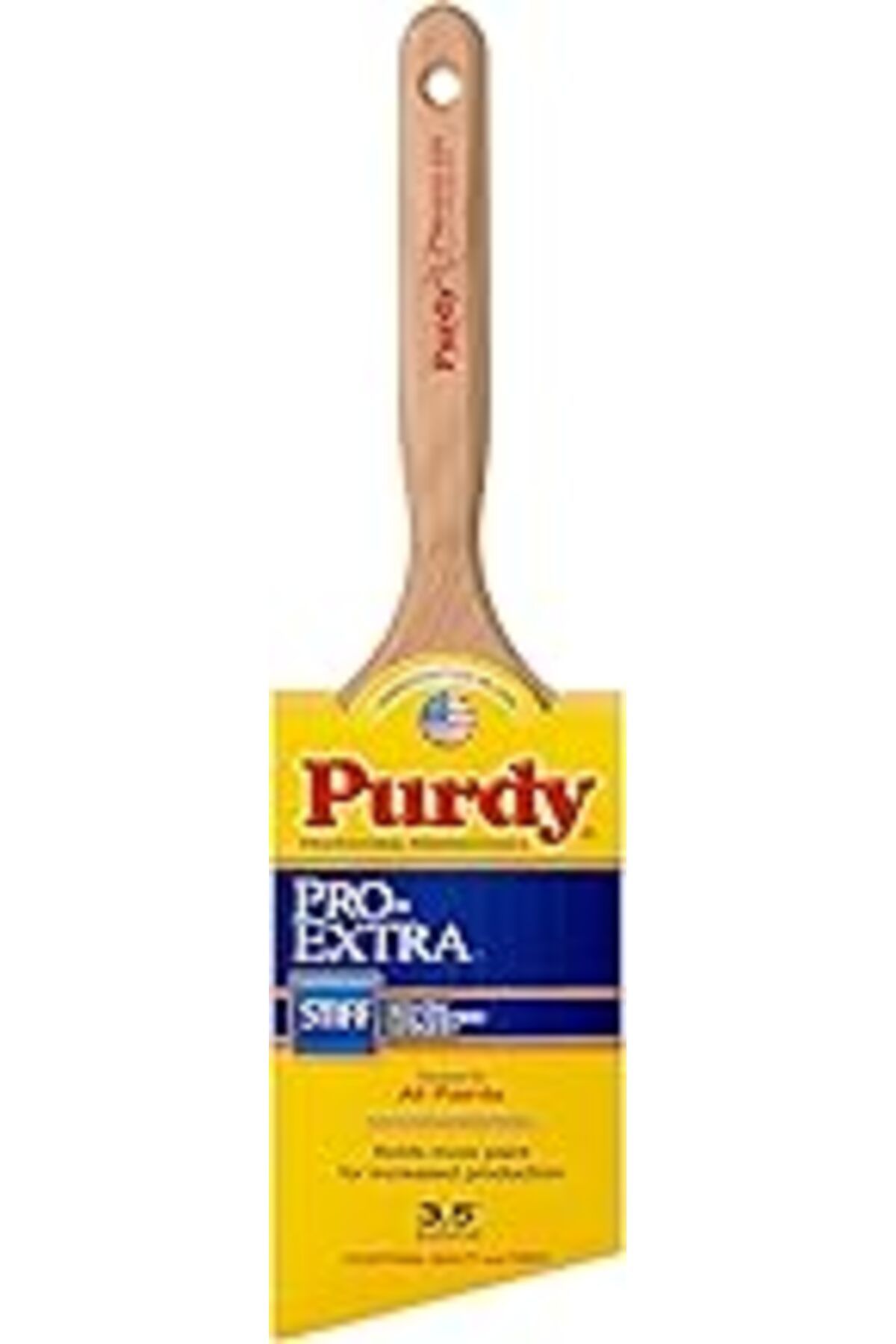 Pazarcan Purdy 144152735 Pro-Extra Serisi Glide Eğik Boya Fırçası, 3-1/2 Inç
