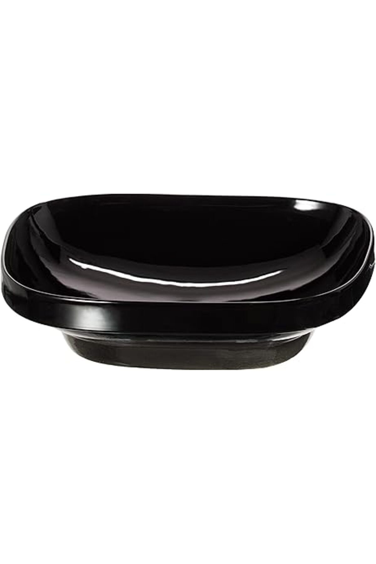 Pazarcan Vitra Frame 5653B470-0016 Tezgah Üstü Tv Lavabo, Vitra Clean, 57 Cm, Siyah