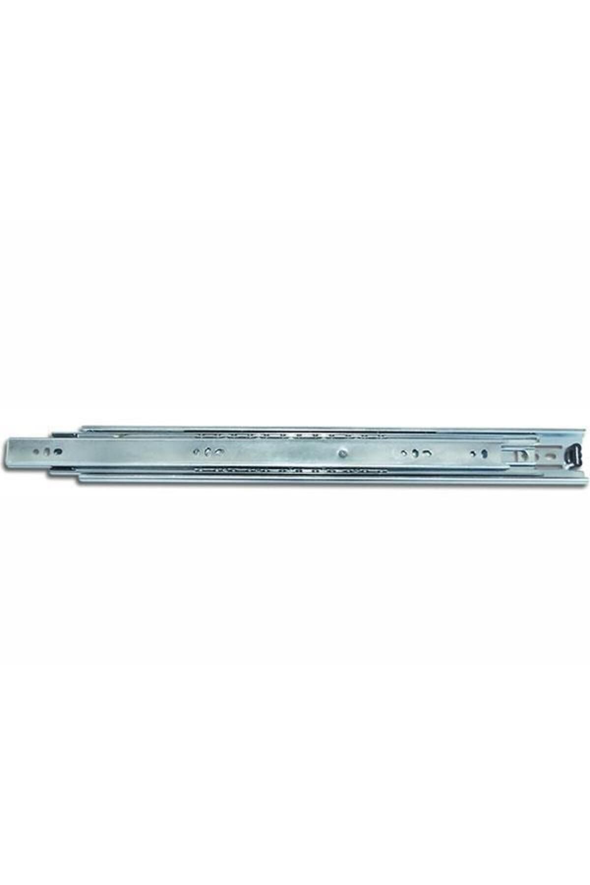Modafiks Çift Açılım 35 mm Teleskopik Bilyeli Çekmece Rayı 40 Cm