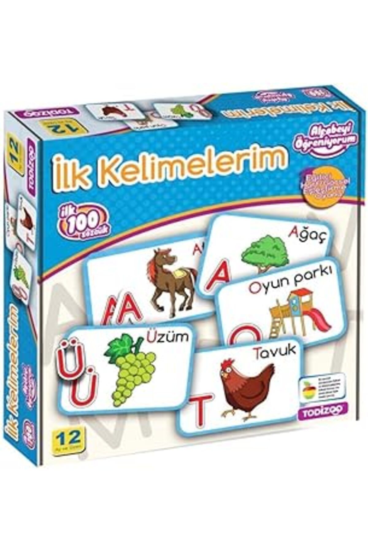 Qedii Todizoo Ilk Kelimelerim Kutu Oyunu