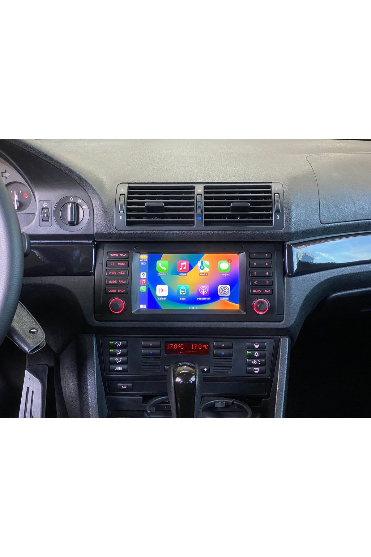 Navimex BMW 5 SERİ E39 EBAT 7İNÇ CARPLAY-MULTİMEDYA 4+64GB RAM